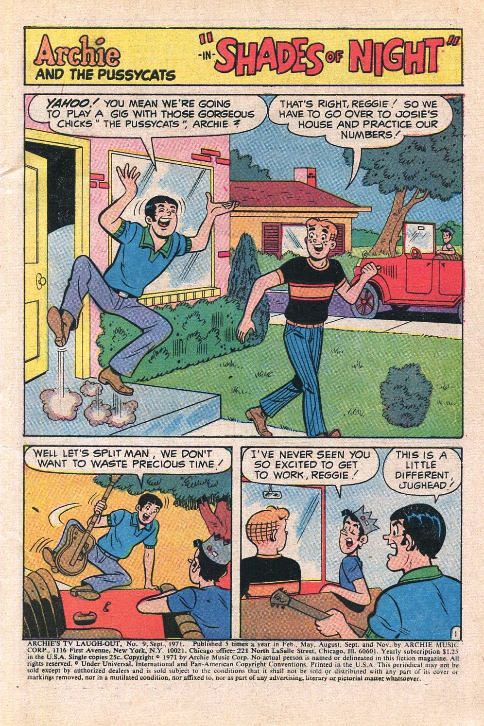 Read online Archie's TV Laugh-Out comic -  Issue #9 - 3