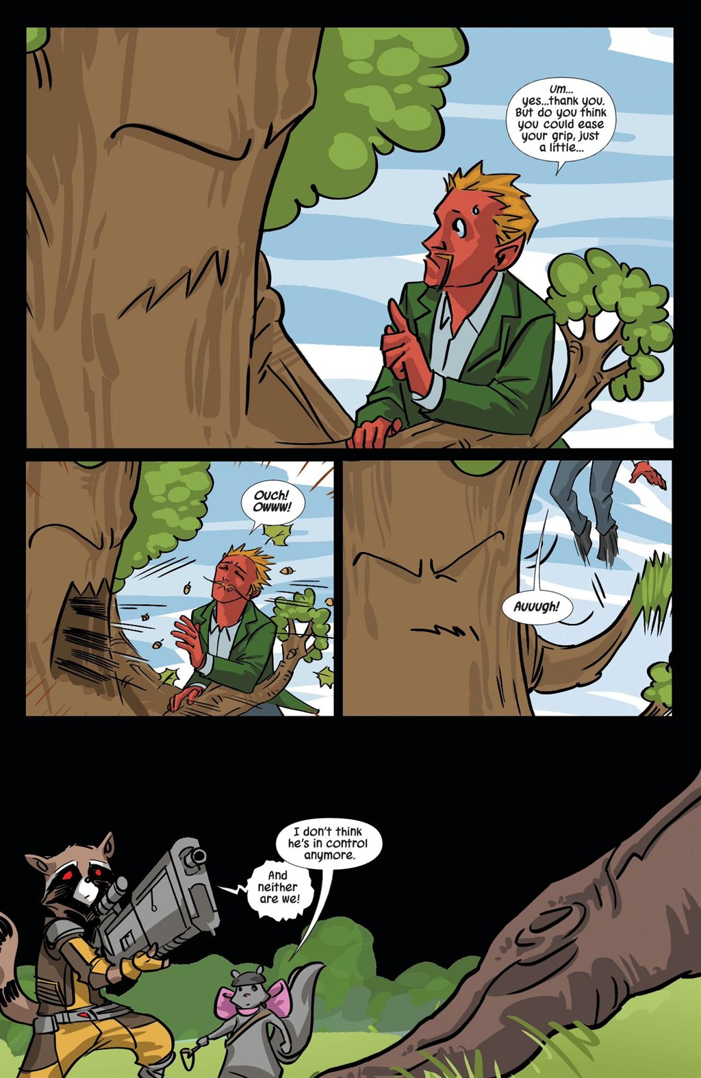Read online Marvel-Verse: Rocket & Groot comic -  Issue # TPB - 107