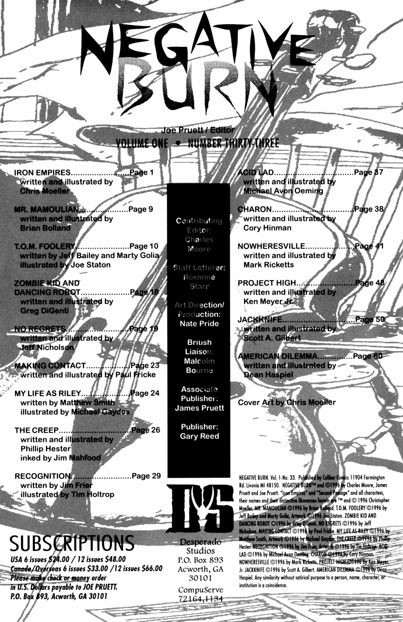 Read online Negative Burn comic -  Issue #33 - 2