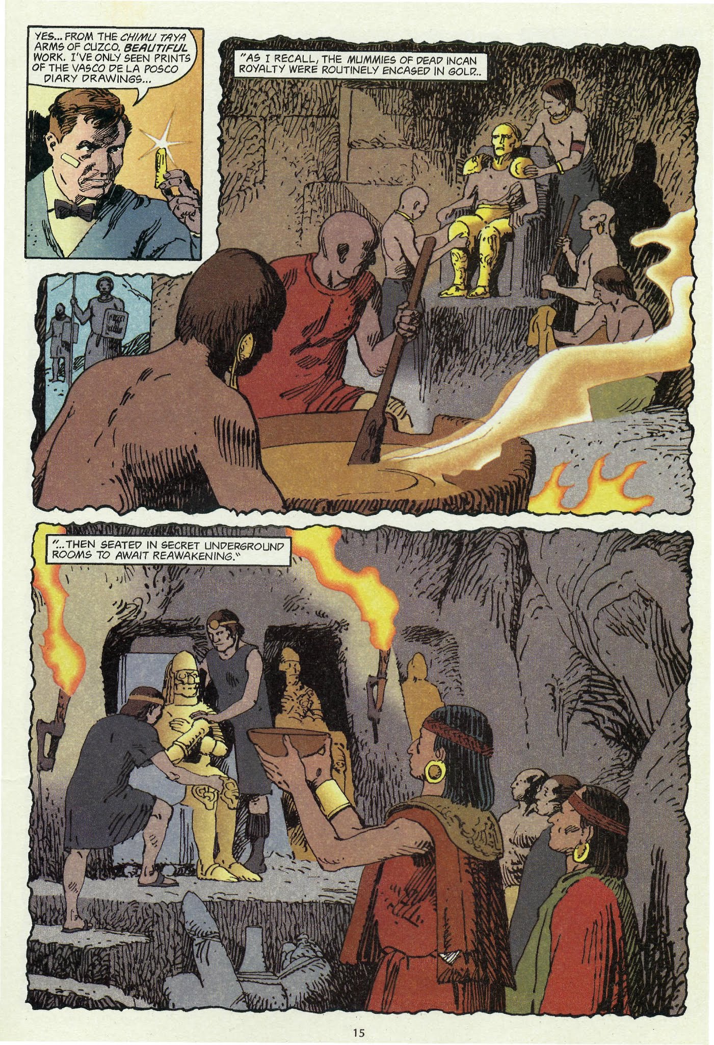 Read online Indiana Jones and the Arms of Gold comic -  Issue #1 - 17