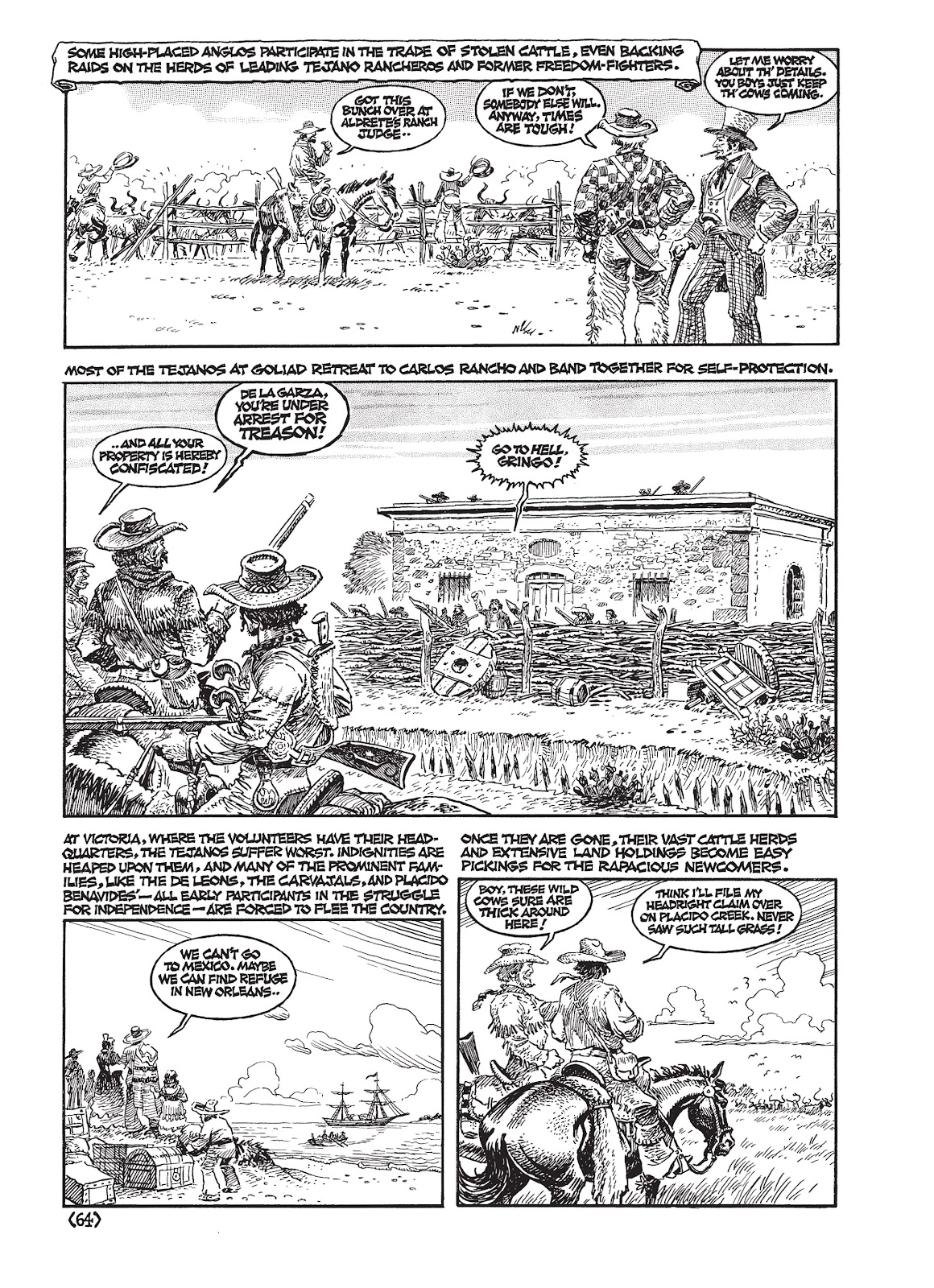 Jack Jackson's American History: Los Tejanos and Lost Cause issue TPB (Part 1) - Page 67