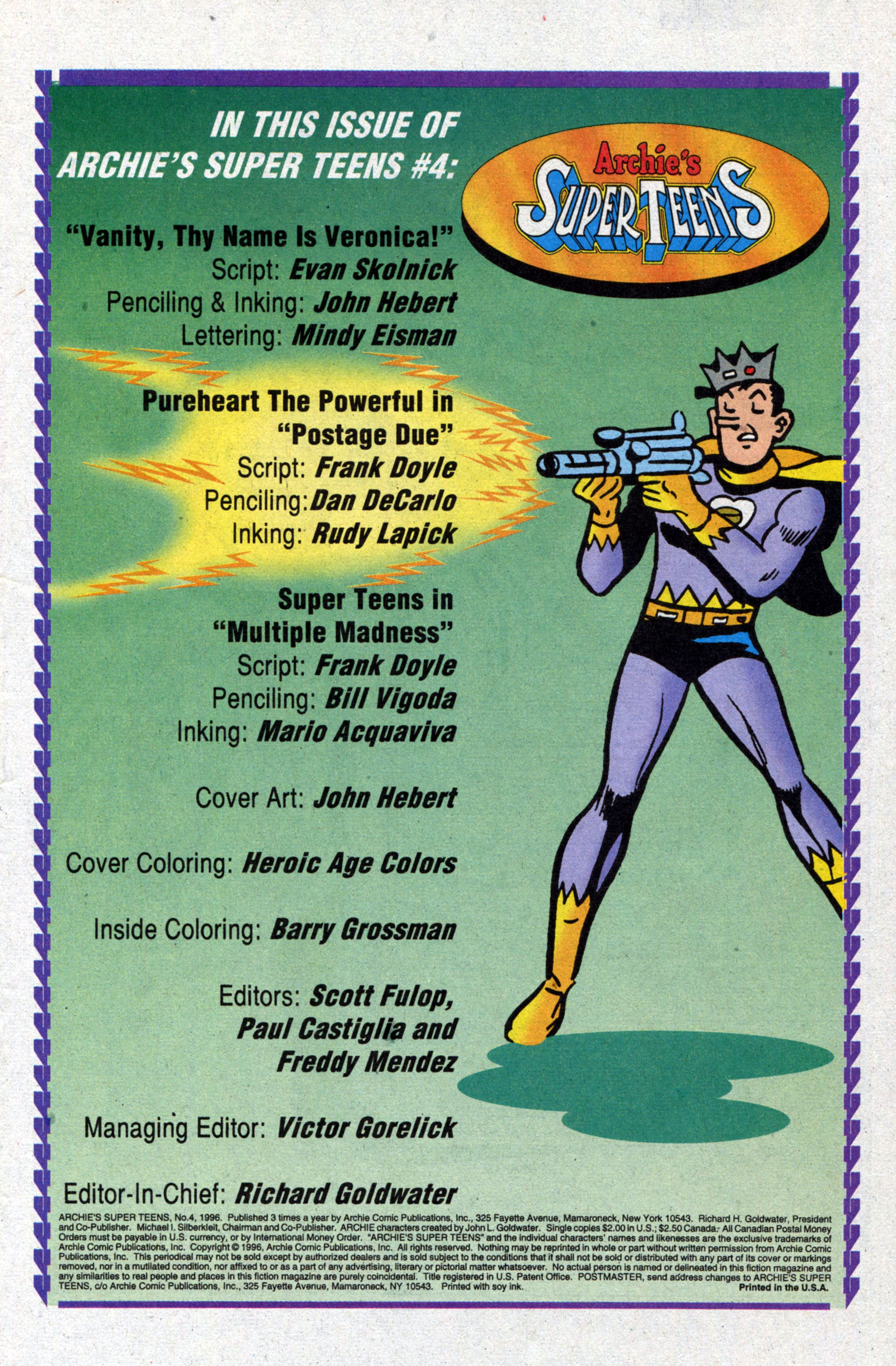 Read online Archie's Super Teens comic -  Issue #4 - 3