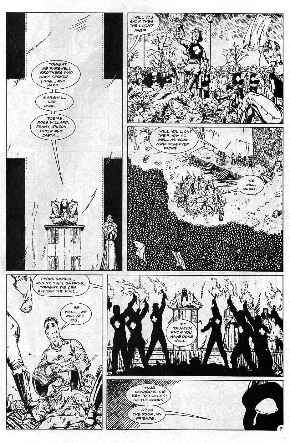 Read online Wild Knights comic -  Issue #8 - 9