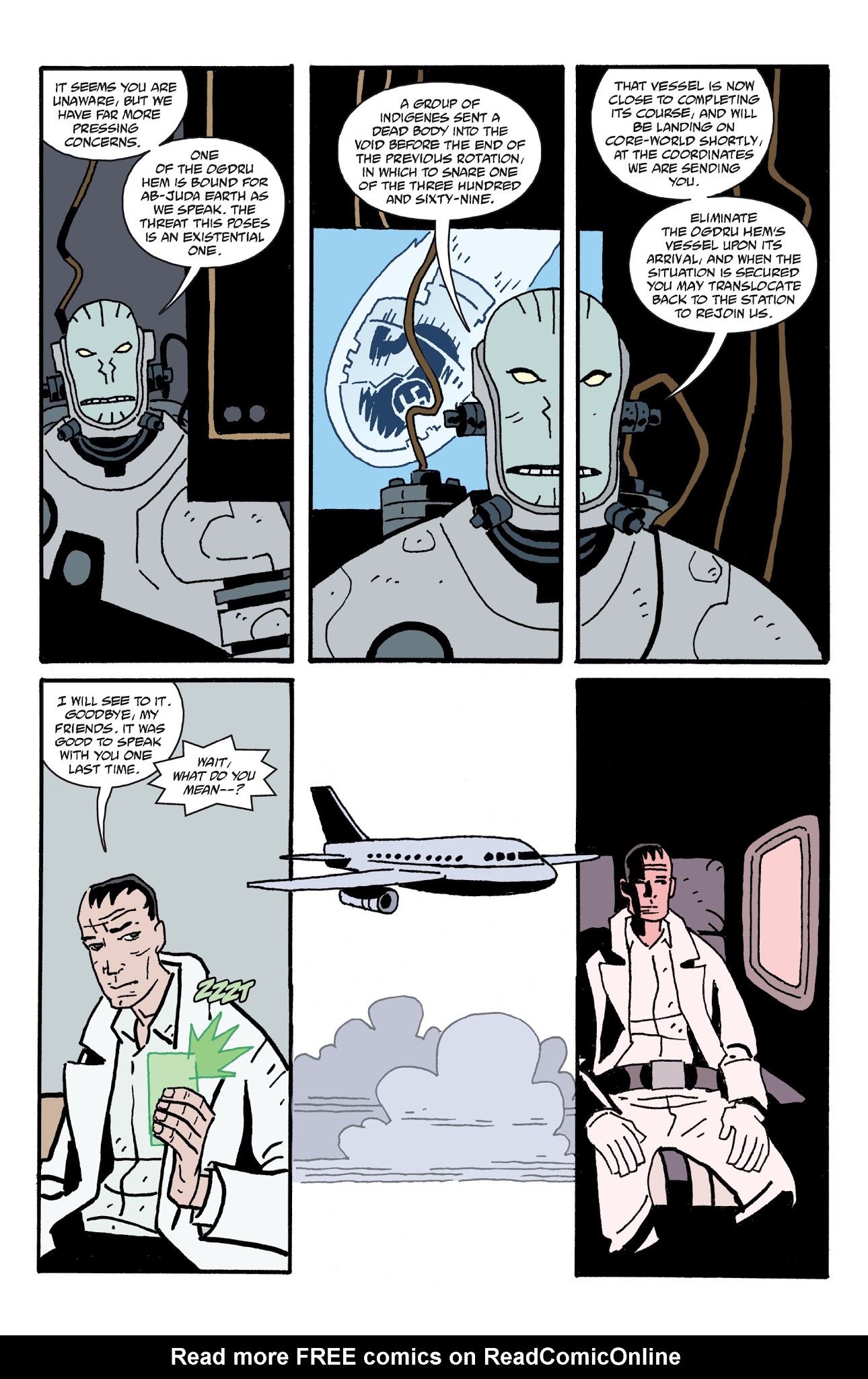 Read online The Visitor: How and Why He Stayed comic -  Issue #5 - 8