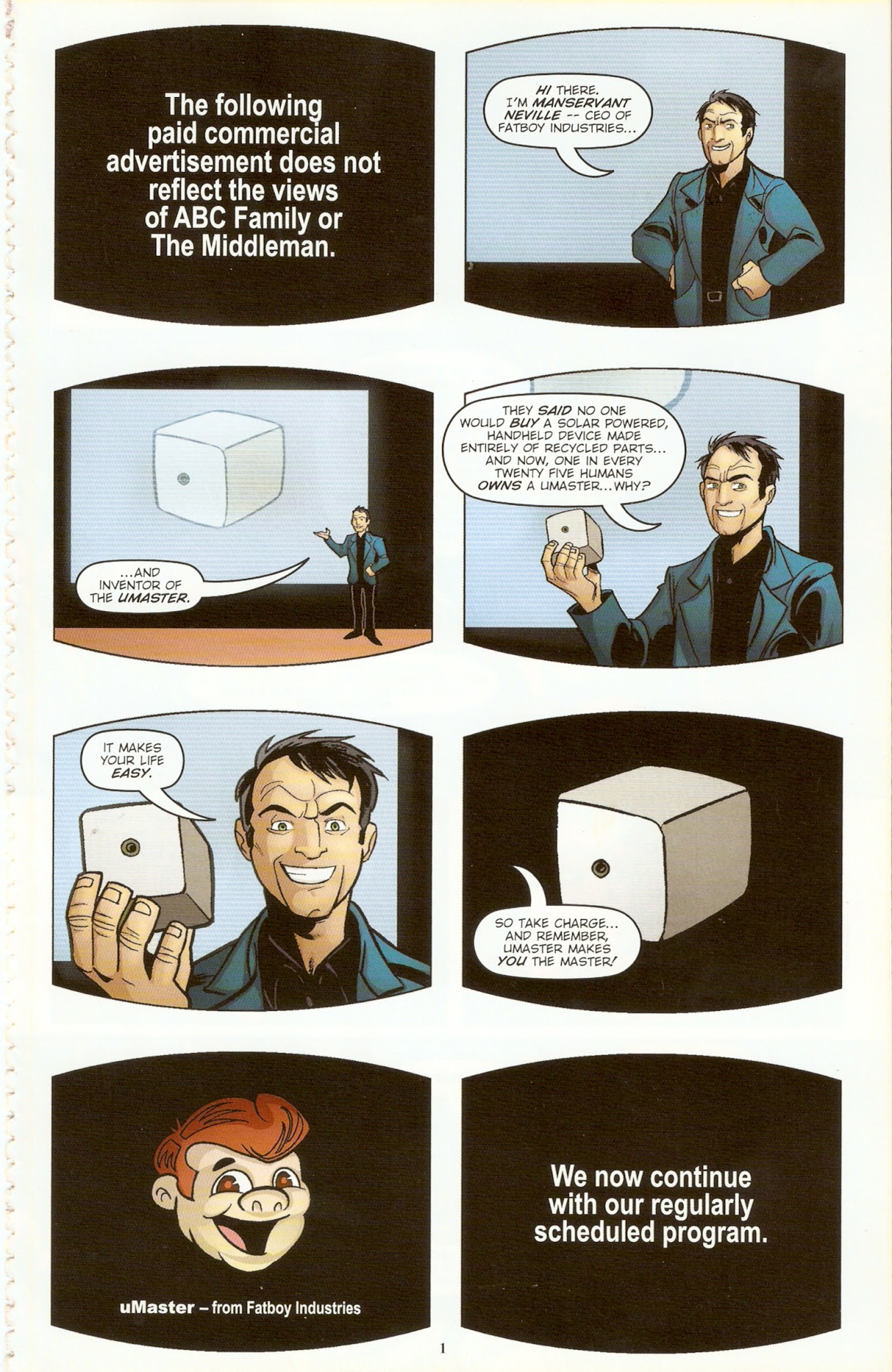 Read online The Middleman: The Doomsday Armageddon Apocalypse comic -  Issue # TPB - 6
