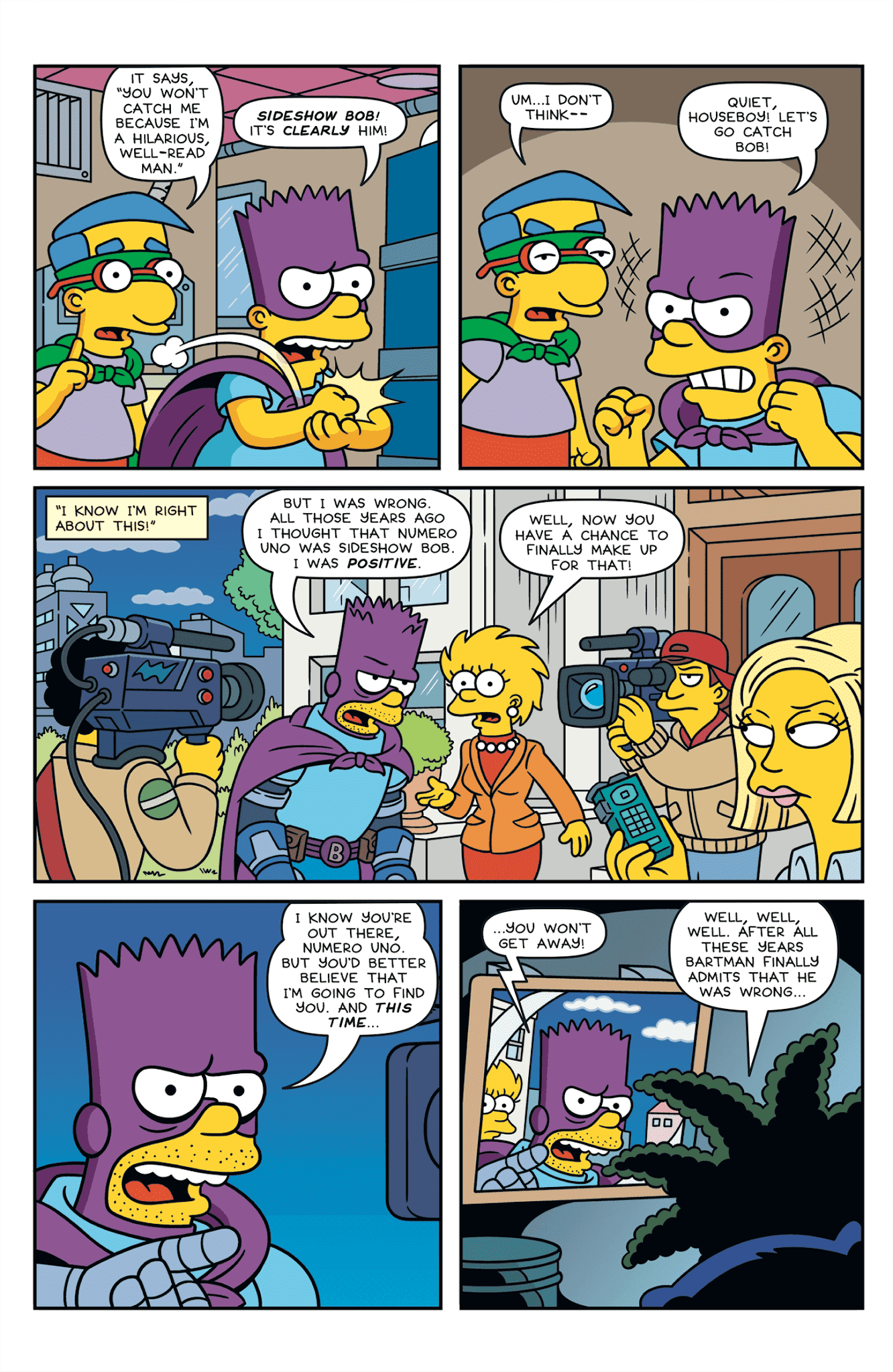 Read online Simpsons One-Shot Wonders: Bartman Spectacularly Super Secret Saga comic -  Issue #1 - 21