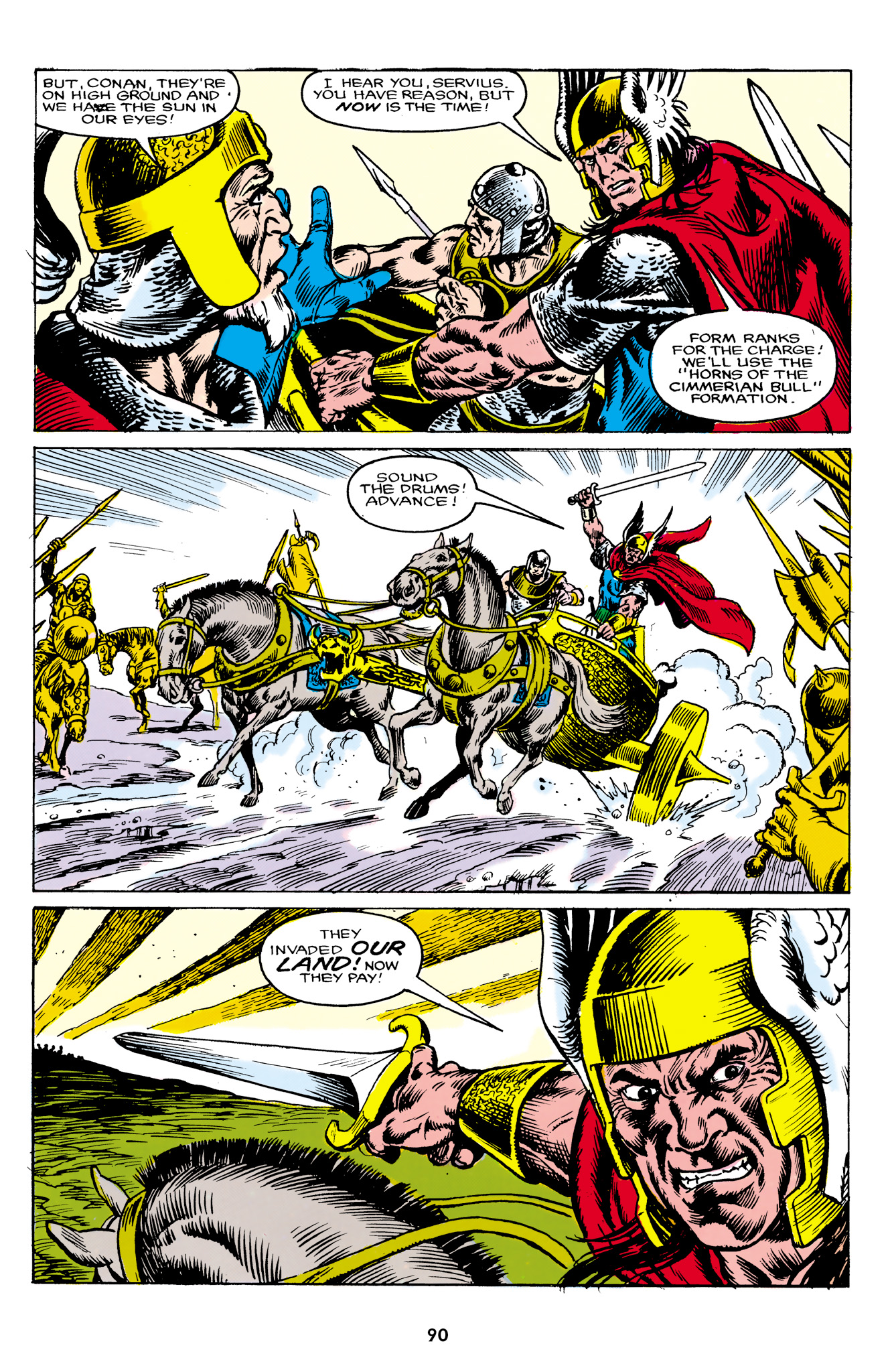 Read online The Chronicles of King Conan comic -  Issue # TPB 9 (Part 1) - 89
