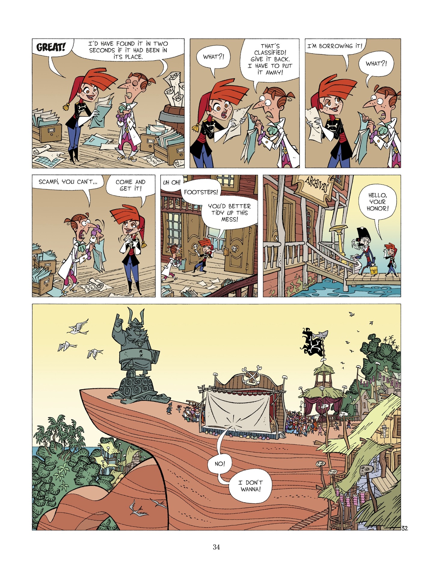 Read online Pirate Family comic -  Issue #2 - 34