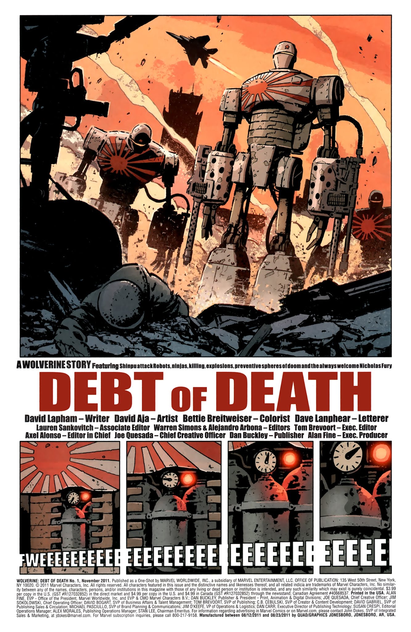 Read online Wolverine: Debt of Death comic -  Issue # Full - 3