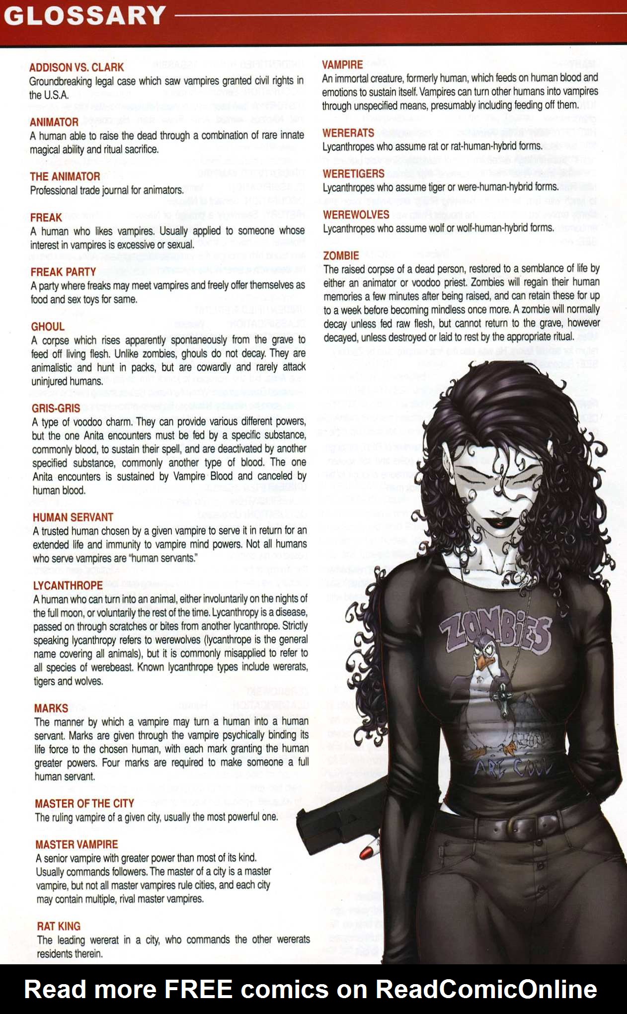 Read online Anita Blake, Vampire Hunter: Guilty Pleasures Handbook comic -  Issue #Anita Blake, Vampire Hunter: Guilty Pleasures Handbook Full - 50