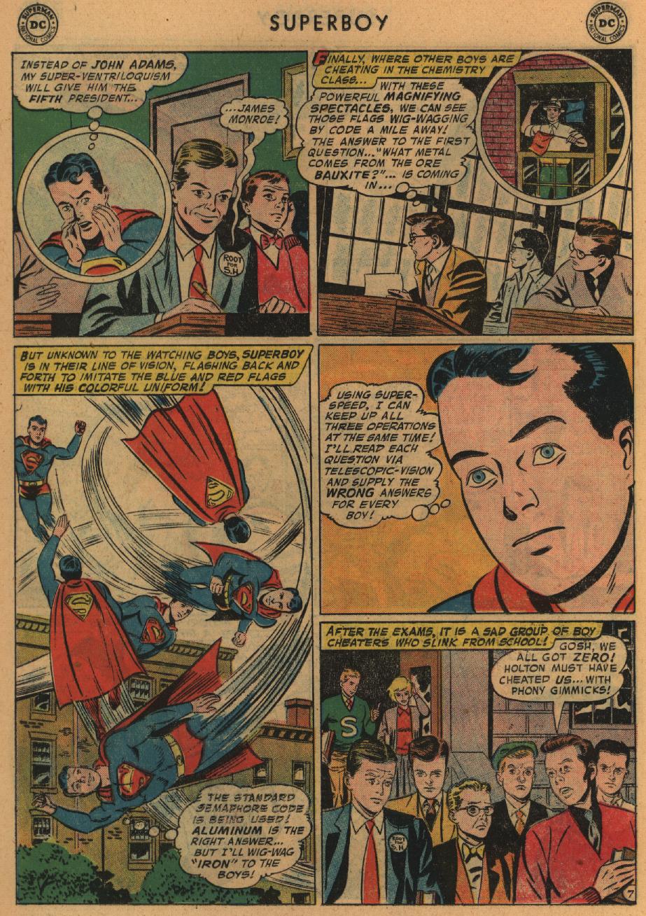 Read online Superboy (1949) comic -  Issue #66 - 18