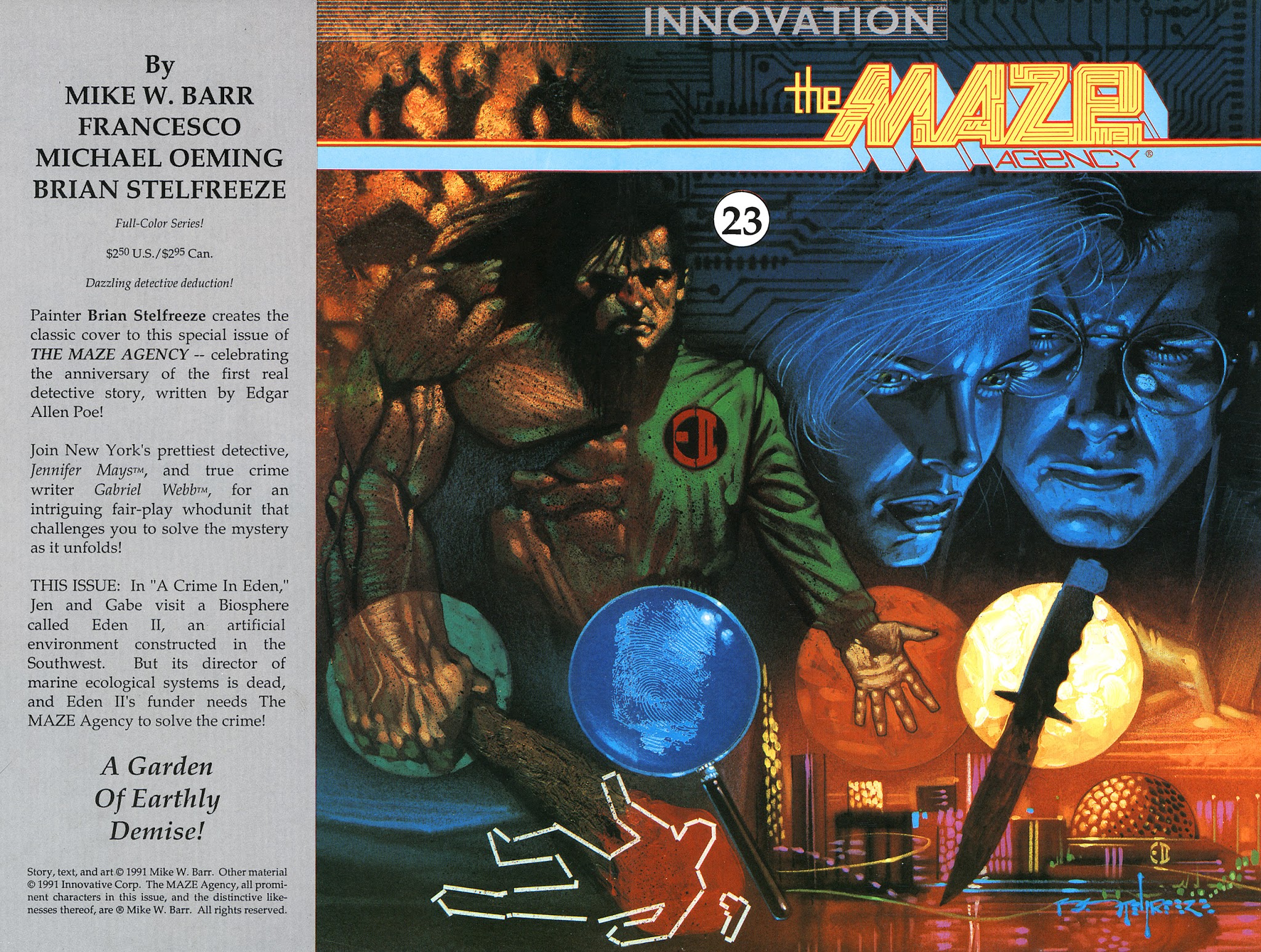 Read online Maze Agency (1989) comic -  Issue #23 - 1