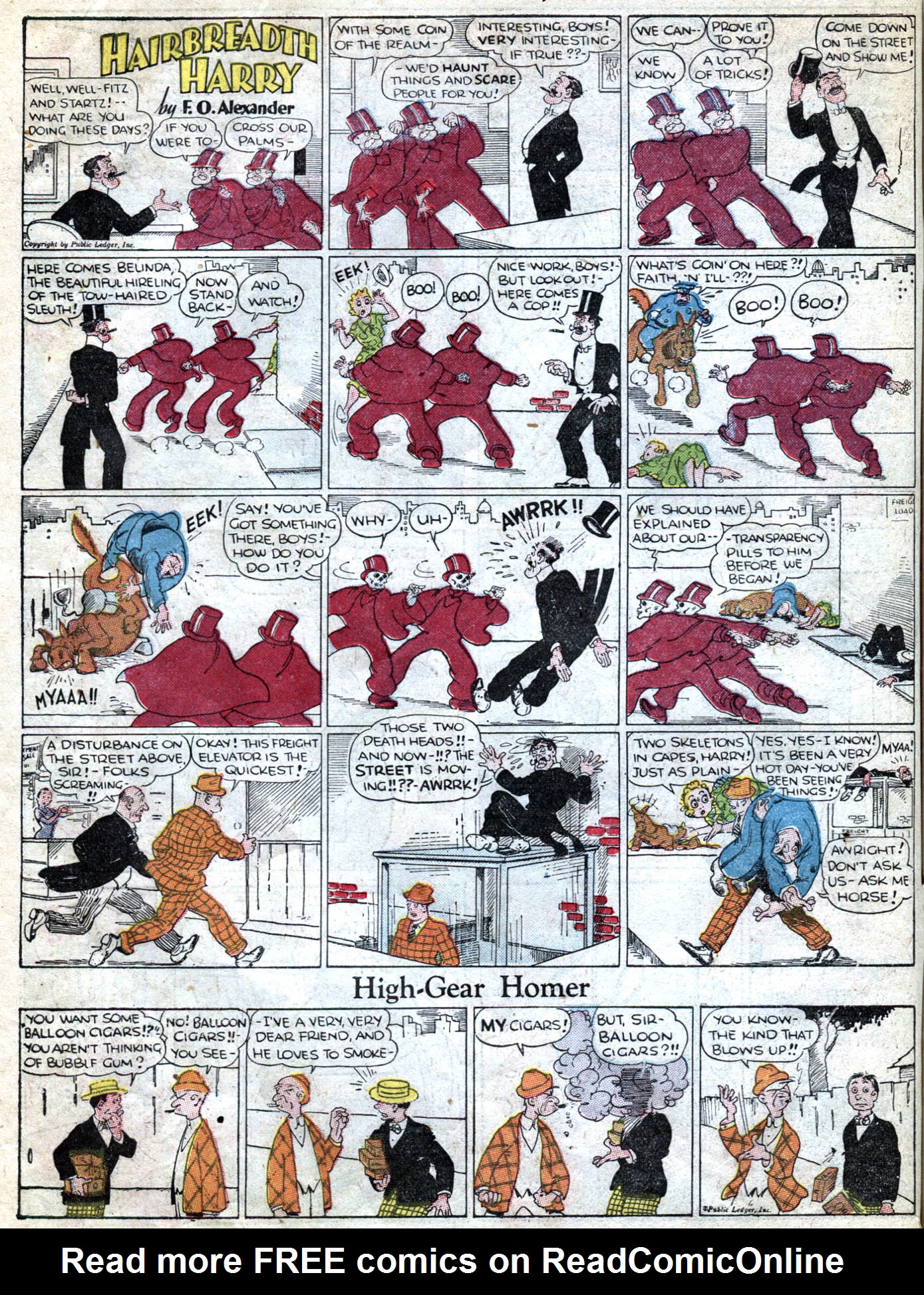 Read online Famous Funnies comic -  Issue #32 - 16