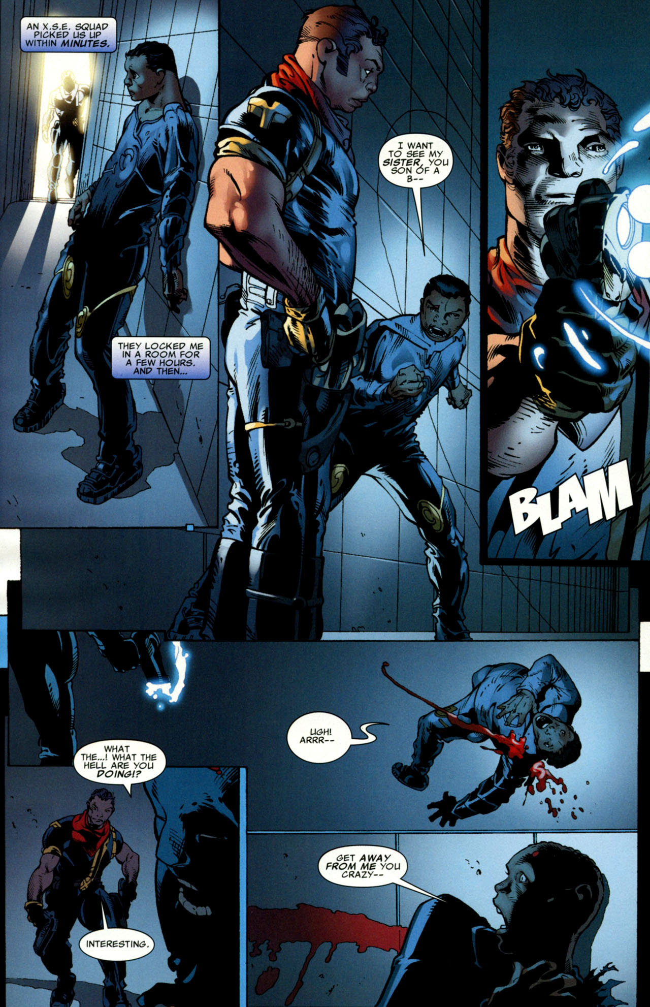 Read online X-Men: The Times and Life of Lucas Bishop comic -  Issue #2 - 17