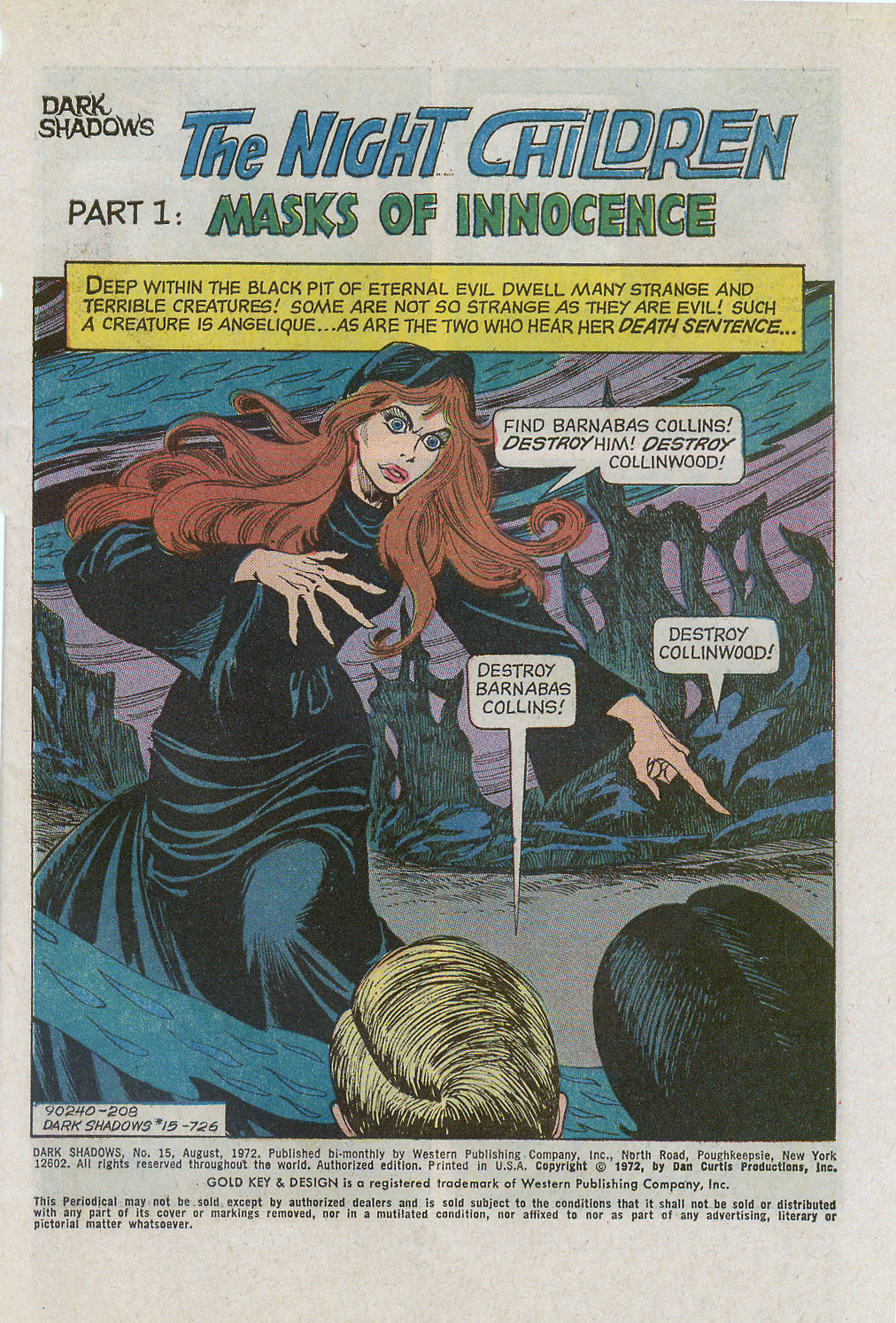Read online Dark Shadows (1969) comic -  Issue #15 - 3