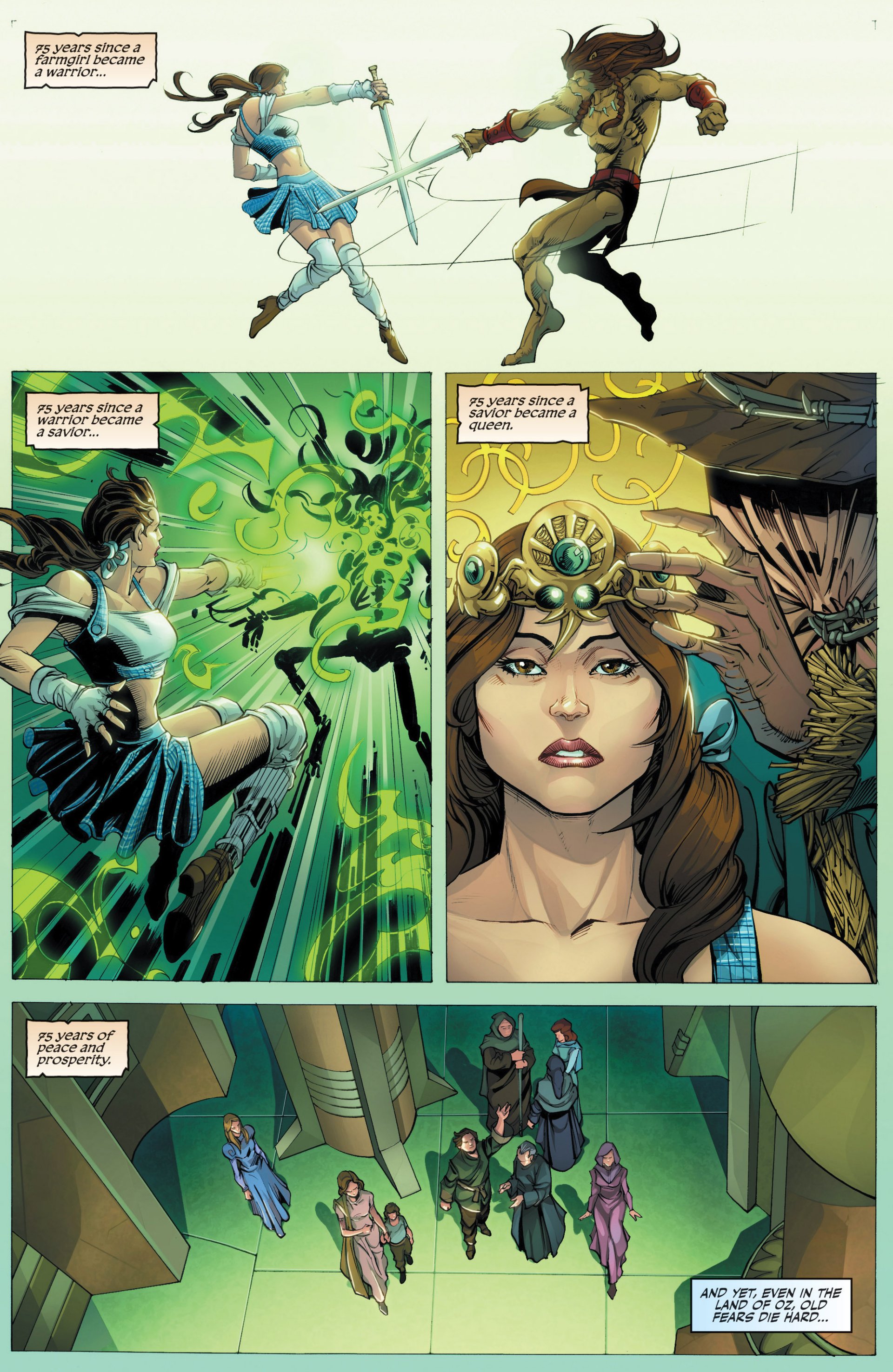 Read online Grimm Fairy Tales presents Oz: Age of Darkness comic -  Issue # Full - 4