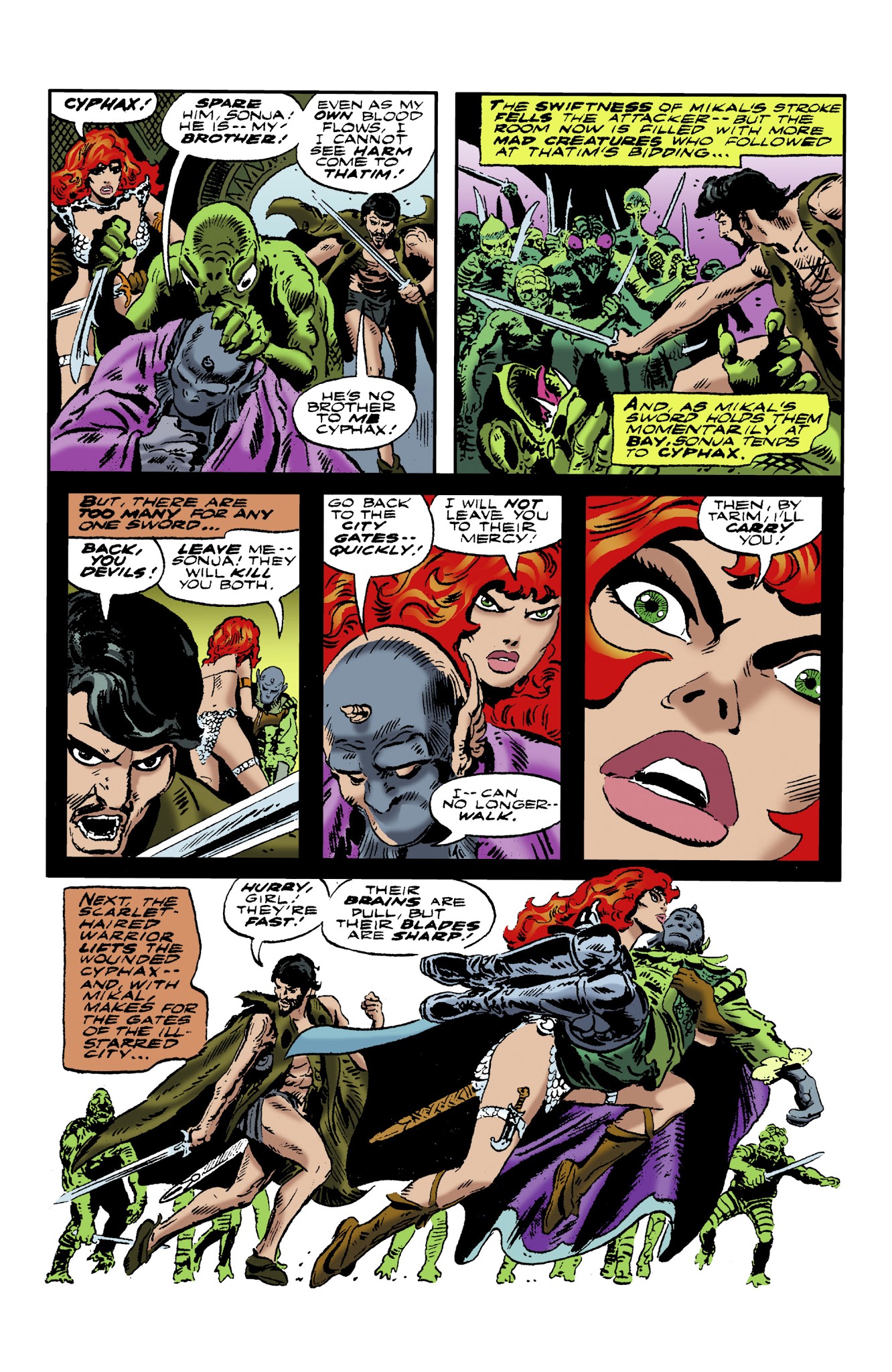 Read online The Adventures of Red Sonja comic -  Issue # TPB 2 - 72