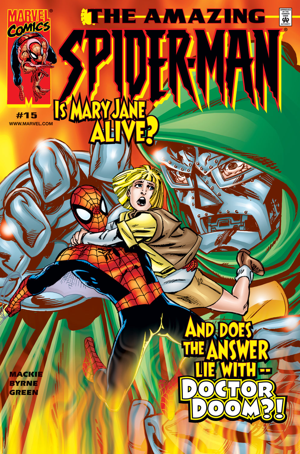 Read online The Amazing Spider-Man (1999) comic -  Issue #15 - 1
