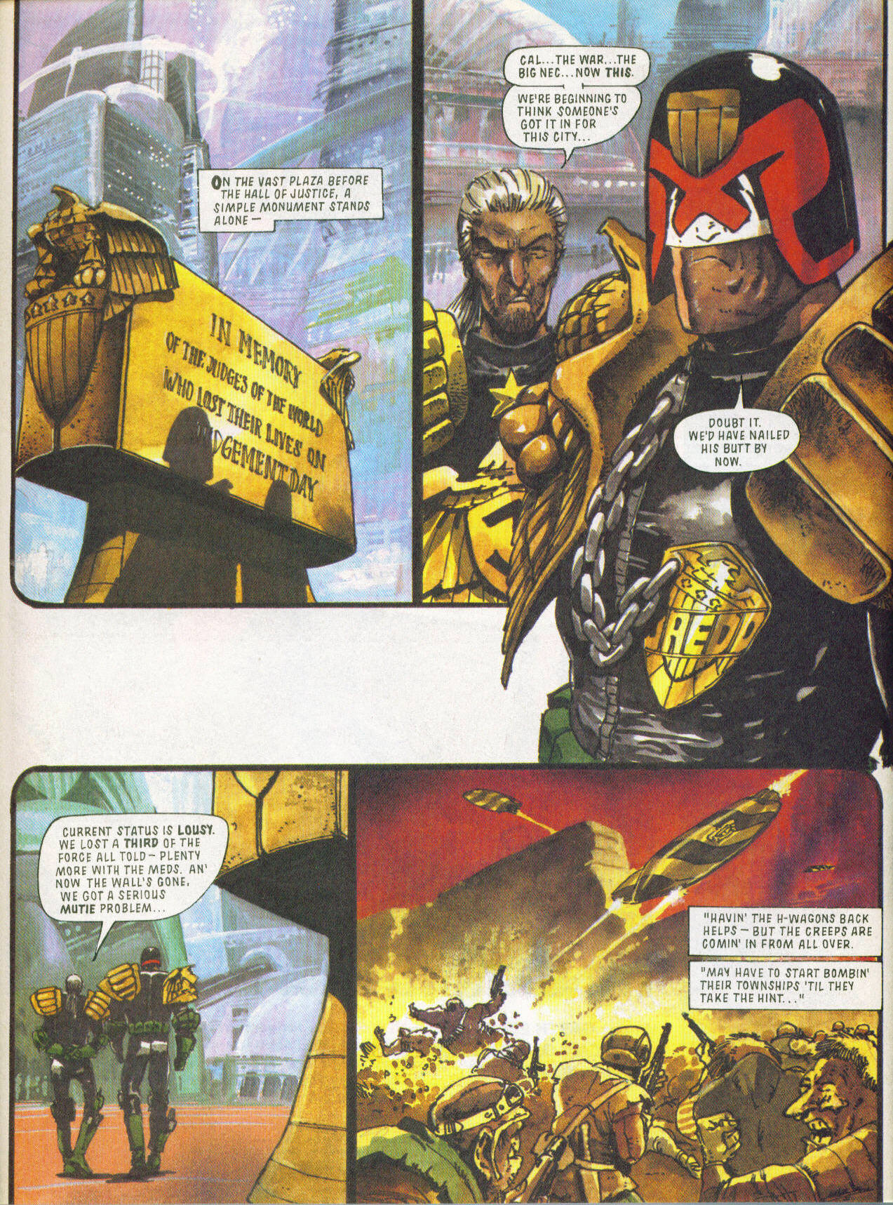 Read online Judge Dredd: The Megazine (vol. 2) comic -  Issue #10 - 4