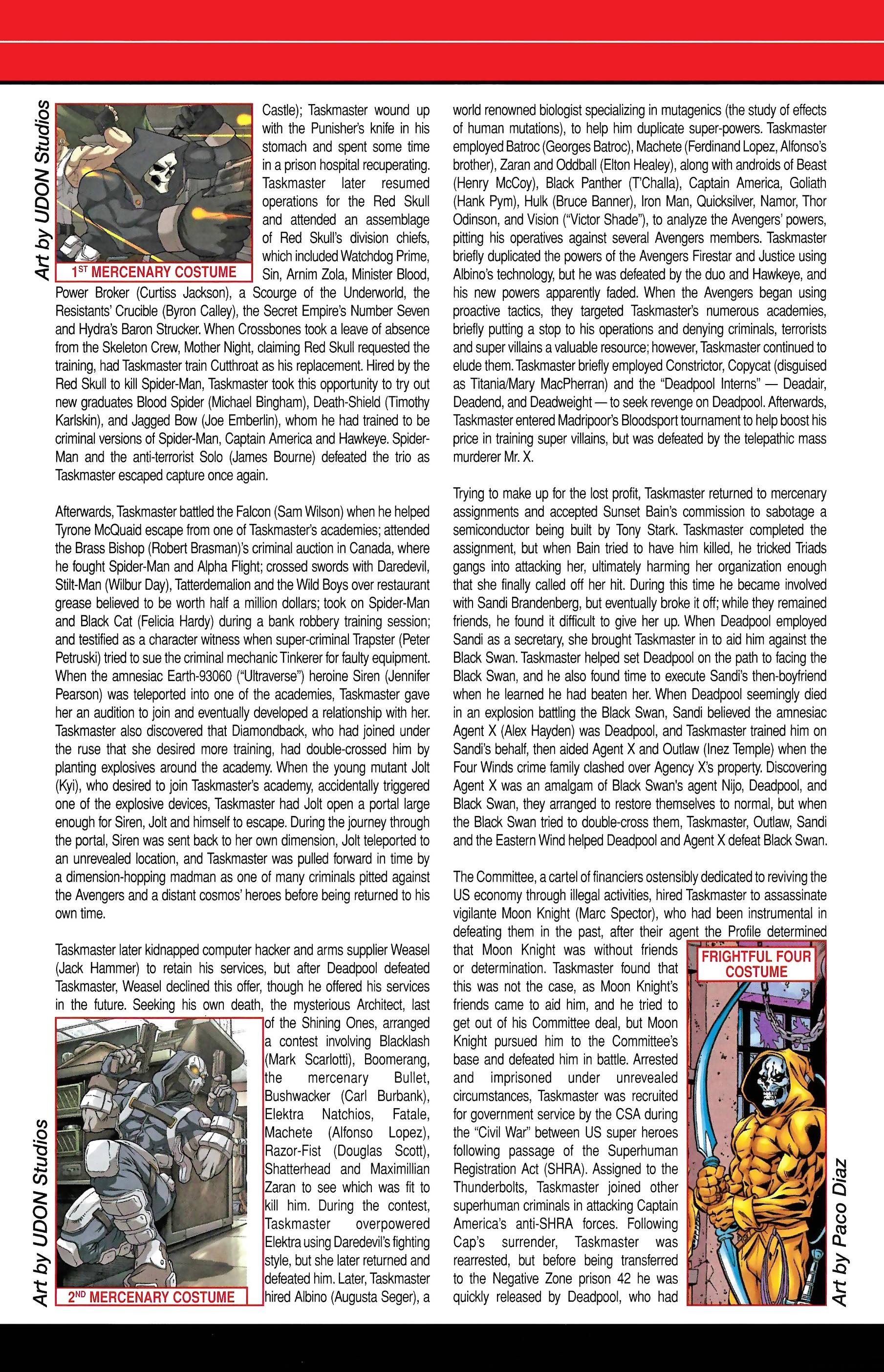 Read online Official Handbook of the Marvel Universe A to Z comic -  Issue # TPB 11 (Part 2) - 124