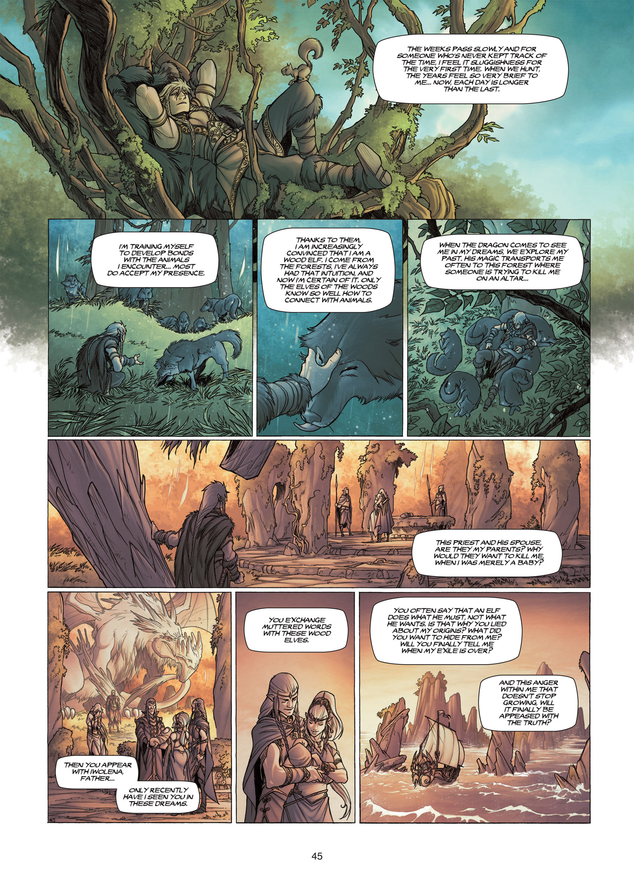 Read online Elves comic -  Issue #3 - 44