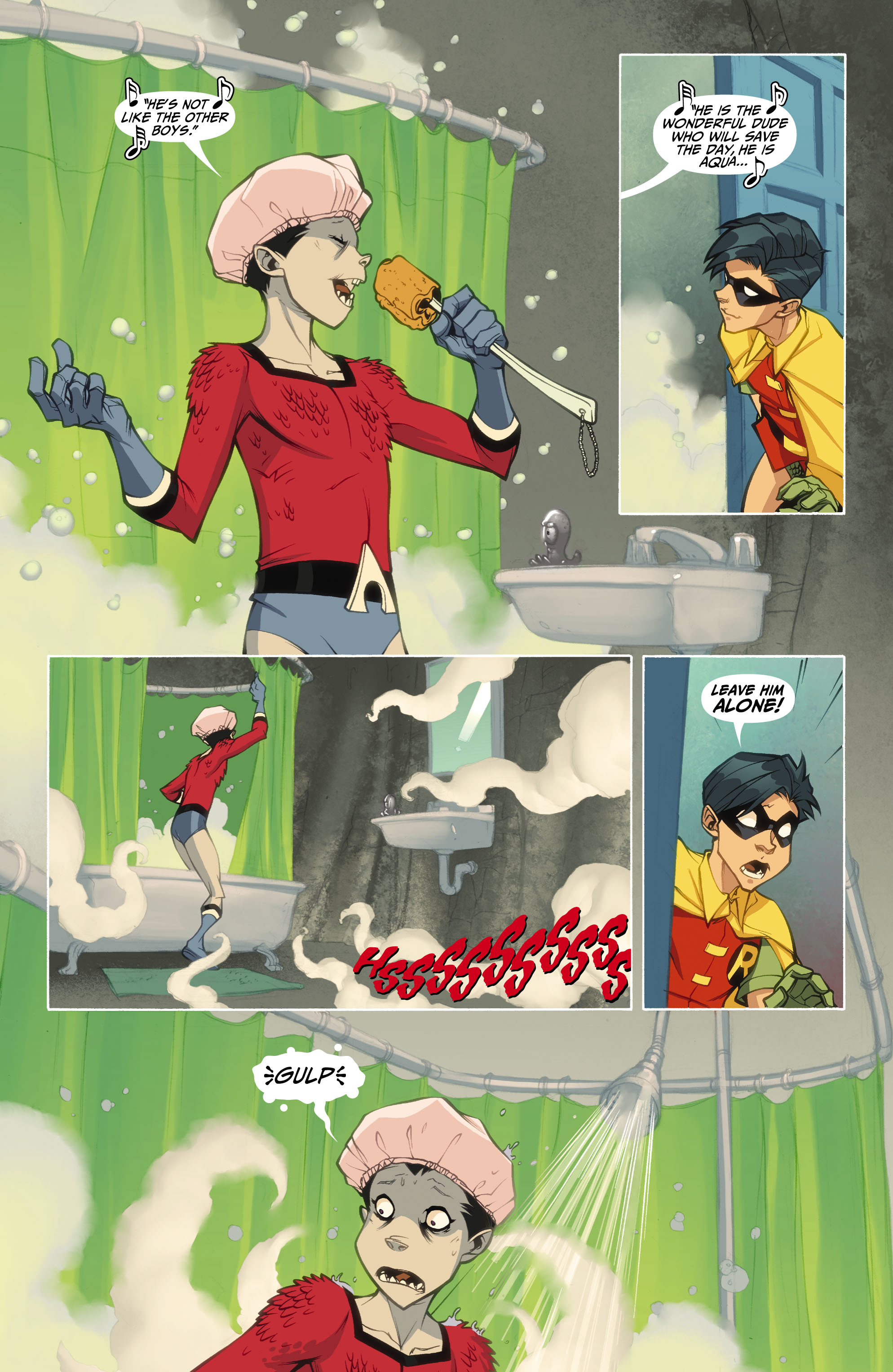 Read online Teen Titans: Year One comic -  Issue #6 - 8