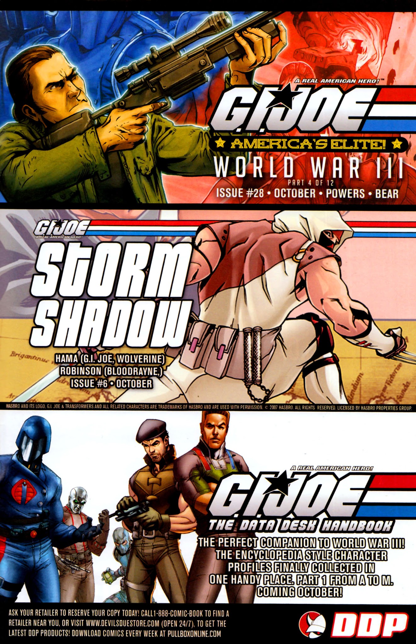 Read online G.I. Joe (2005) comic -  Issue #27 - 29