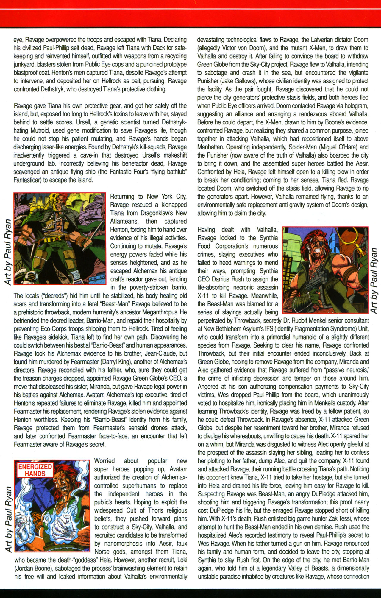 Read online Official Handbook of the Marvel Universe A To Z Update comic -  Issue #5 - 48