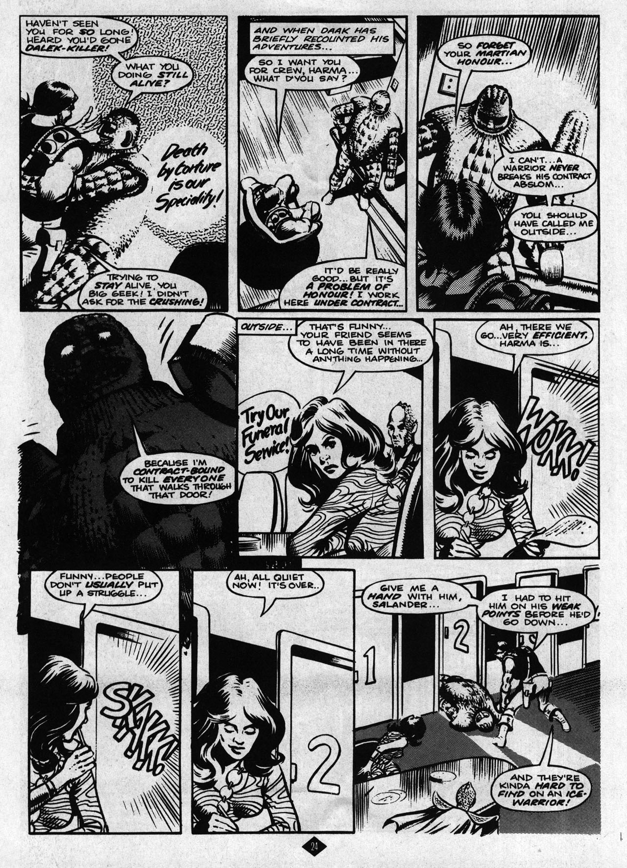 Read online Captain Britain (1985) comic -  Issue #9 - 24