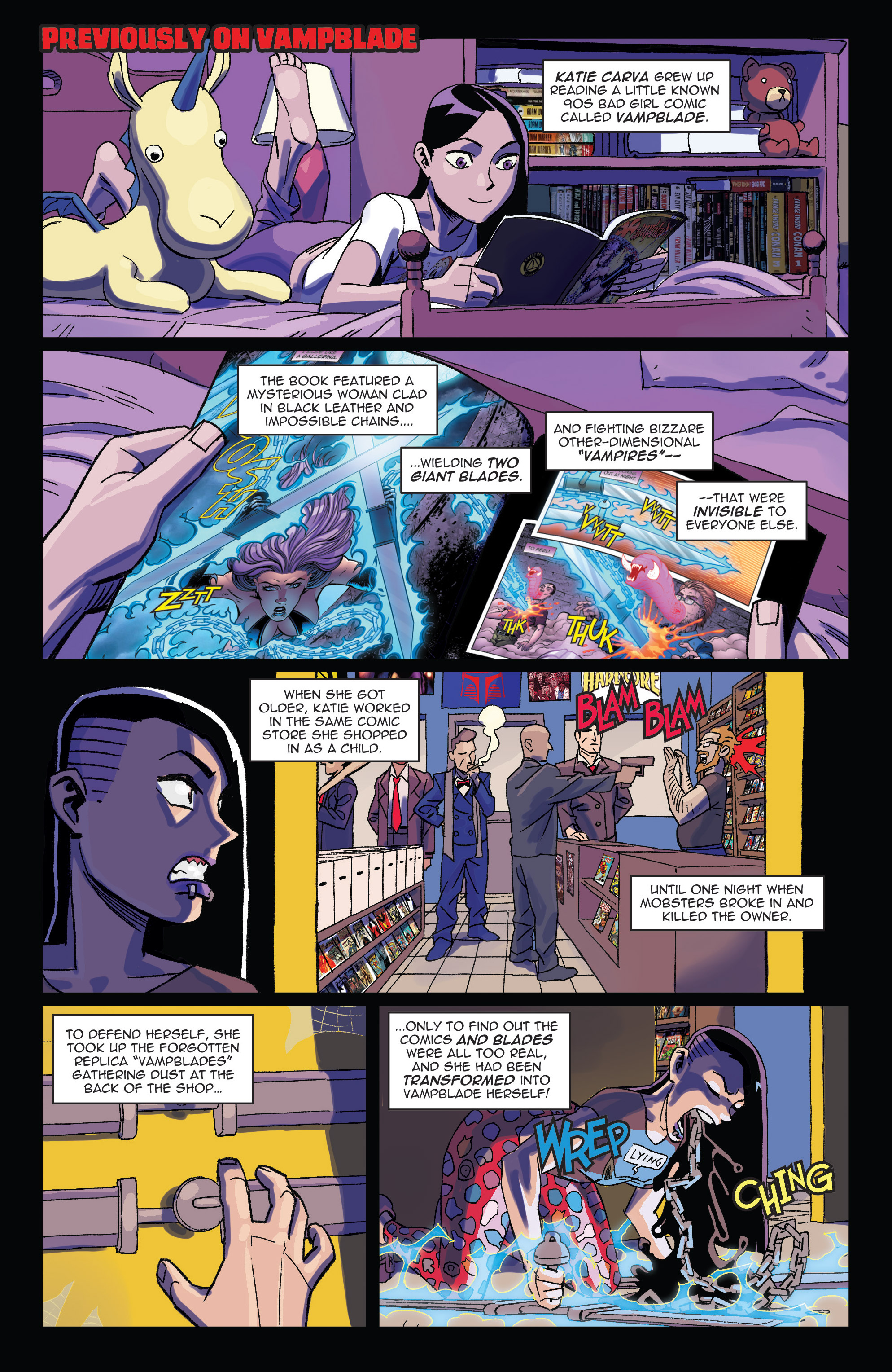 Read online Vampblade Season 2 comic -  Issue #1 - 3