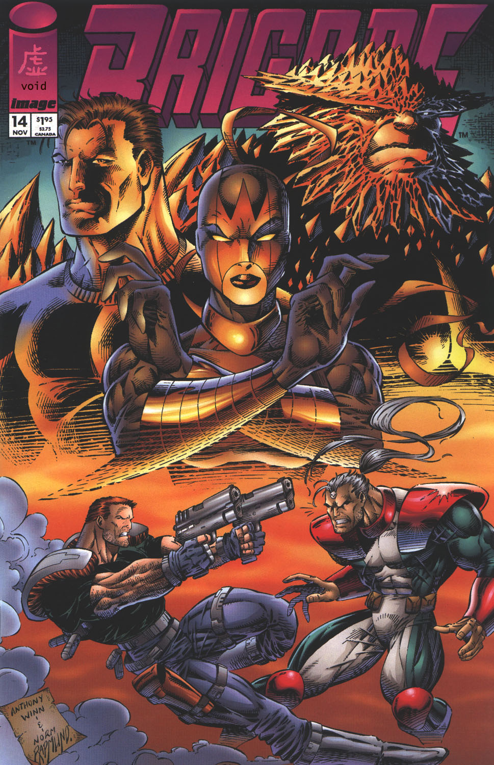 Read online Brigade (1993) comic -  Issue #14 - 1