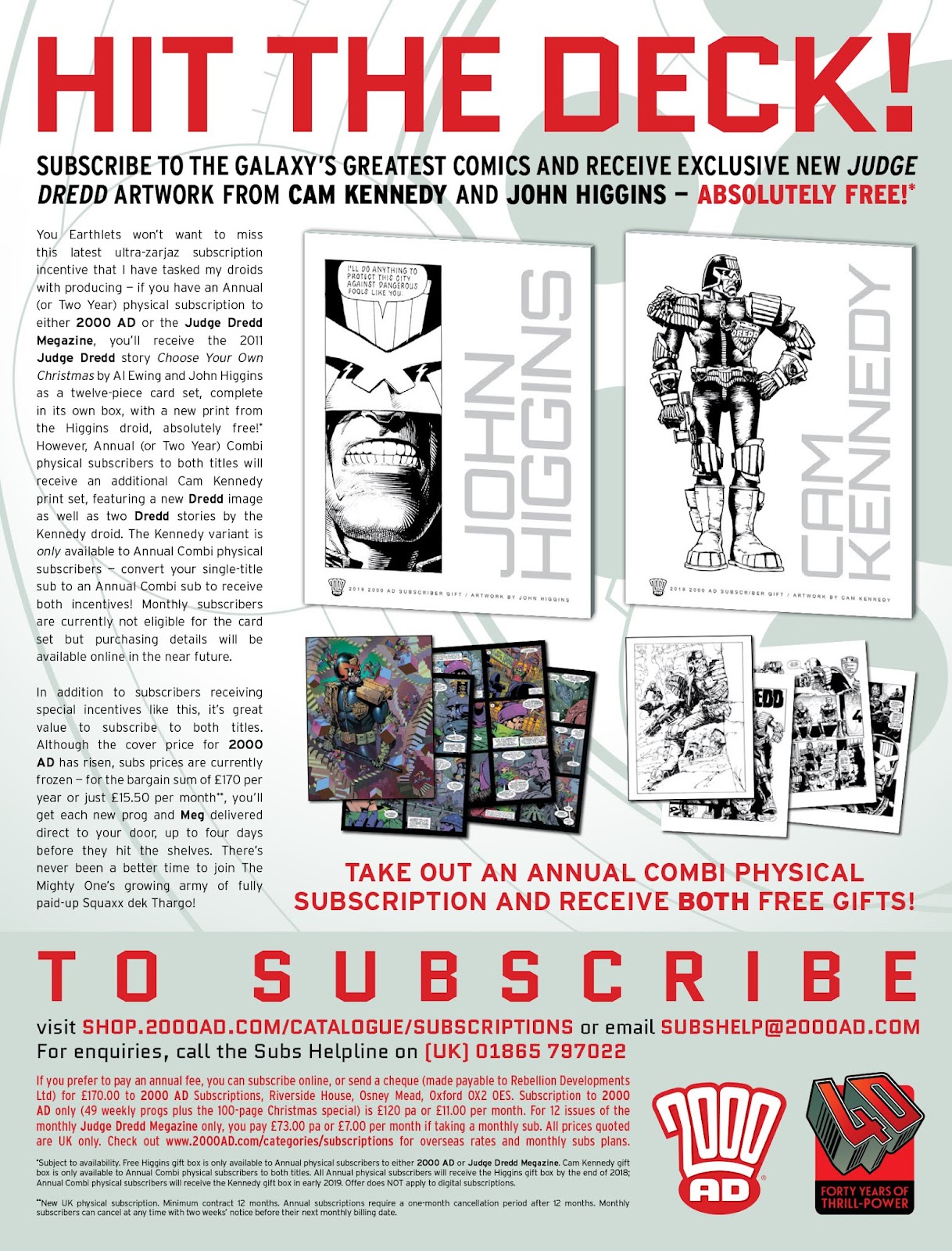 Judge Dredd Megazine (Vol. 5) issue 402 - Page 2