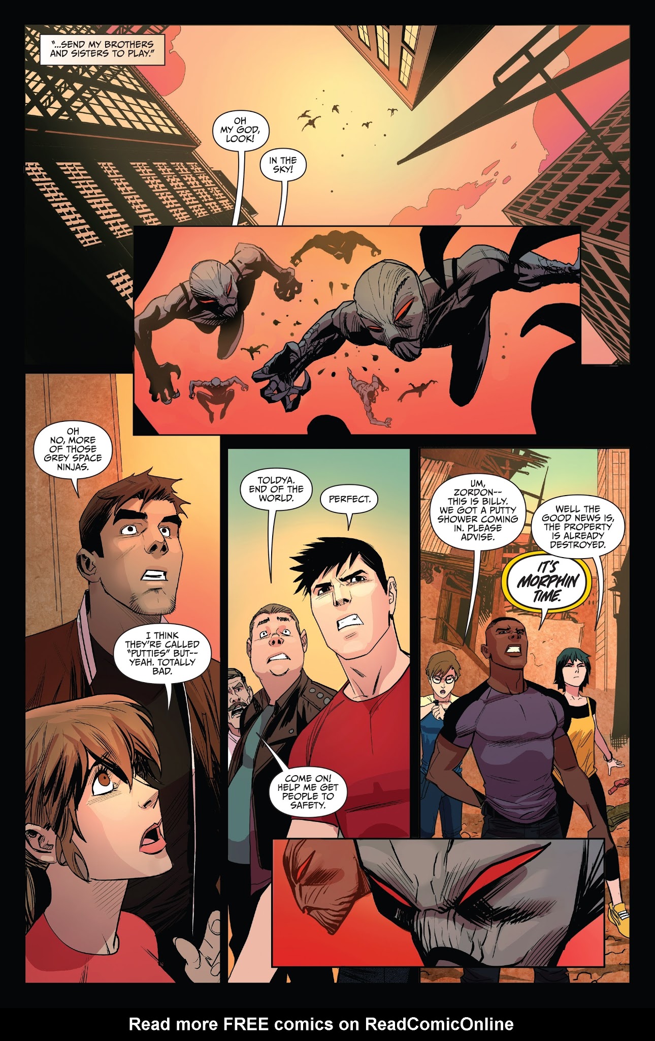 Read online Saban's Go Go Power Rangers comic -  Issue #3 - 19