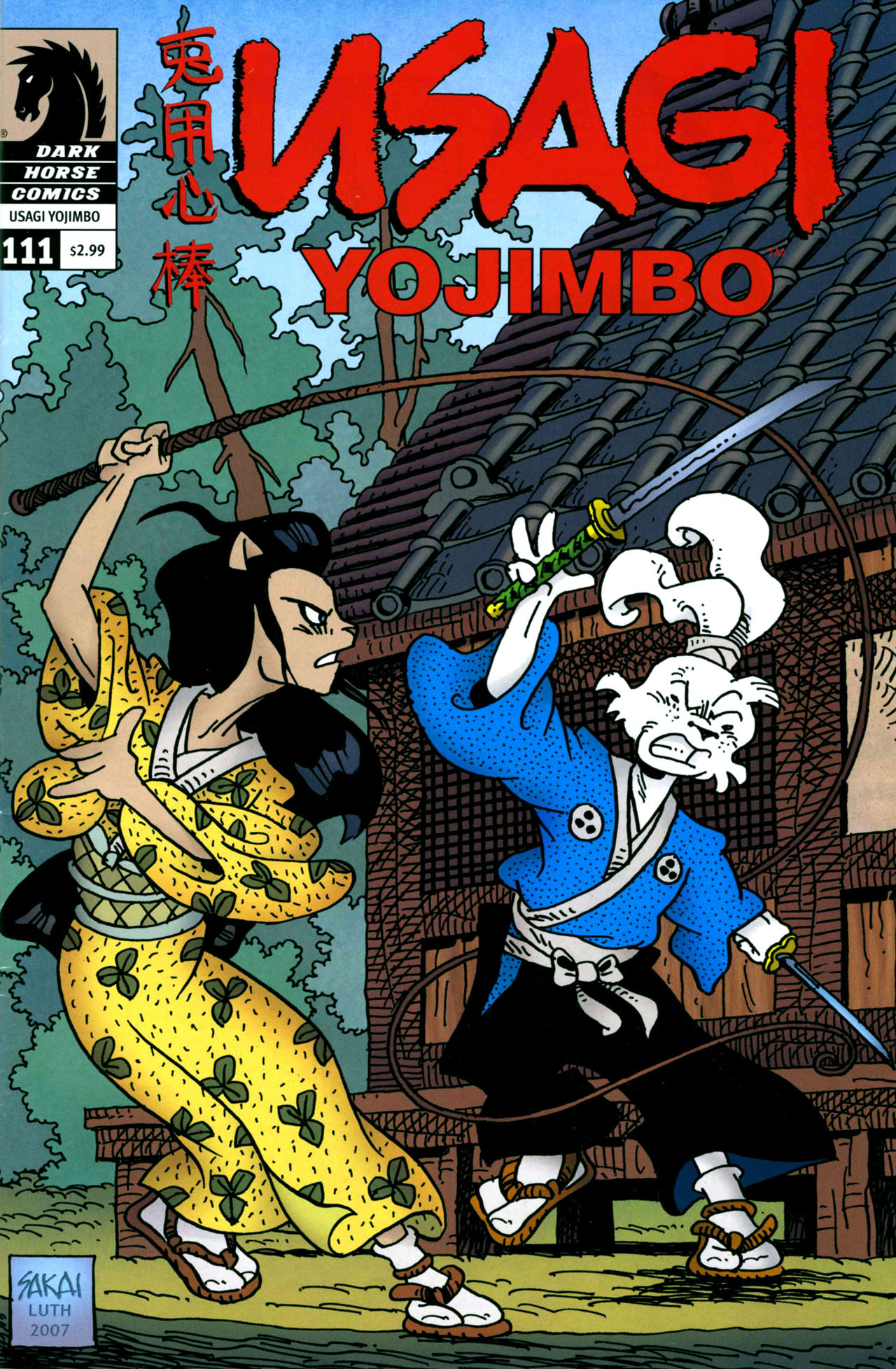 Read online Usagi Yojimbo (1996) comic -  Issue #111 - 1