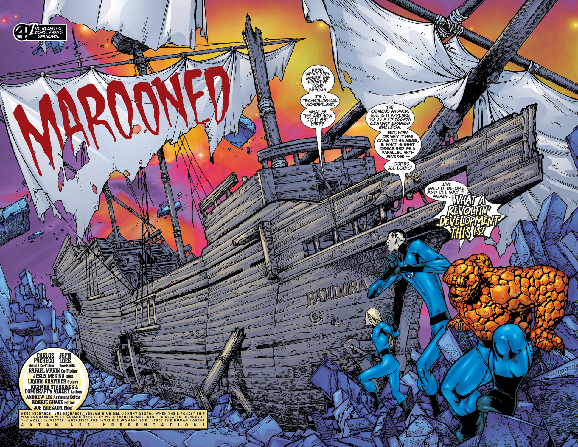 Read online Fantastic Four (1998) comic -  Issue #41 - 4