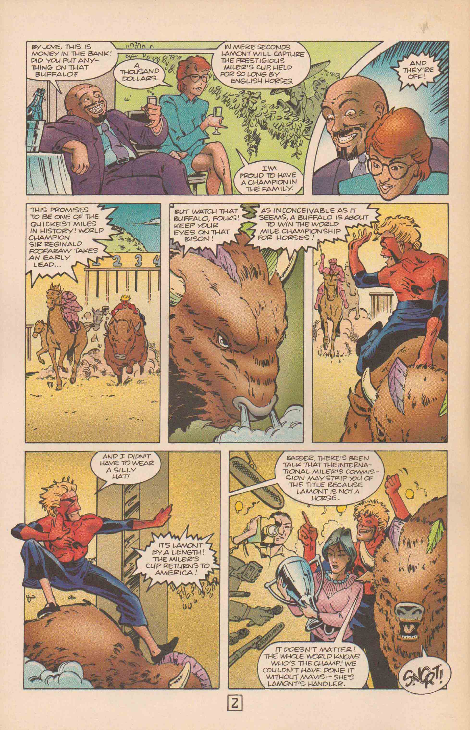 Read online The Badger comic -  Issue #58 - 4