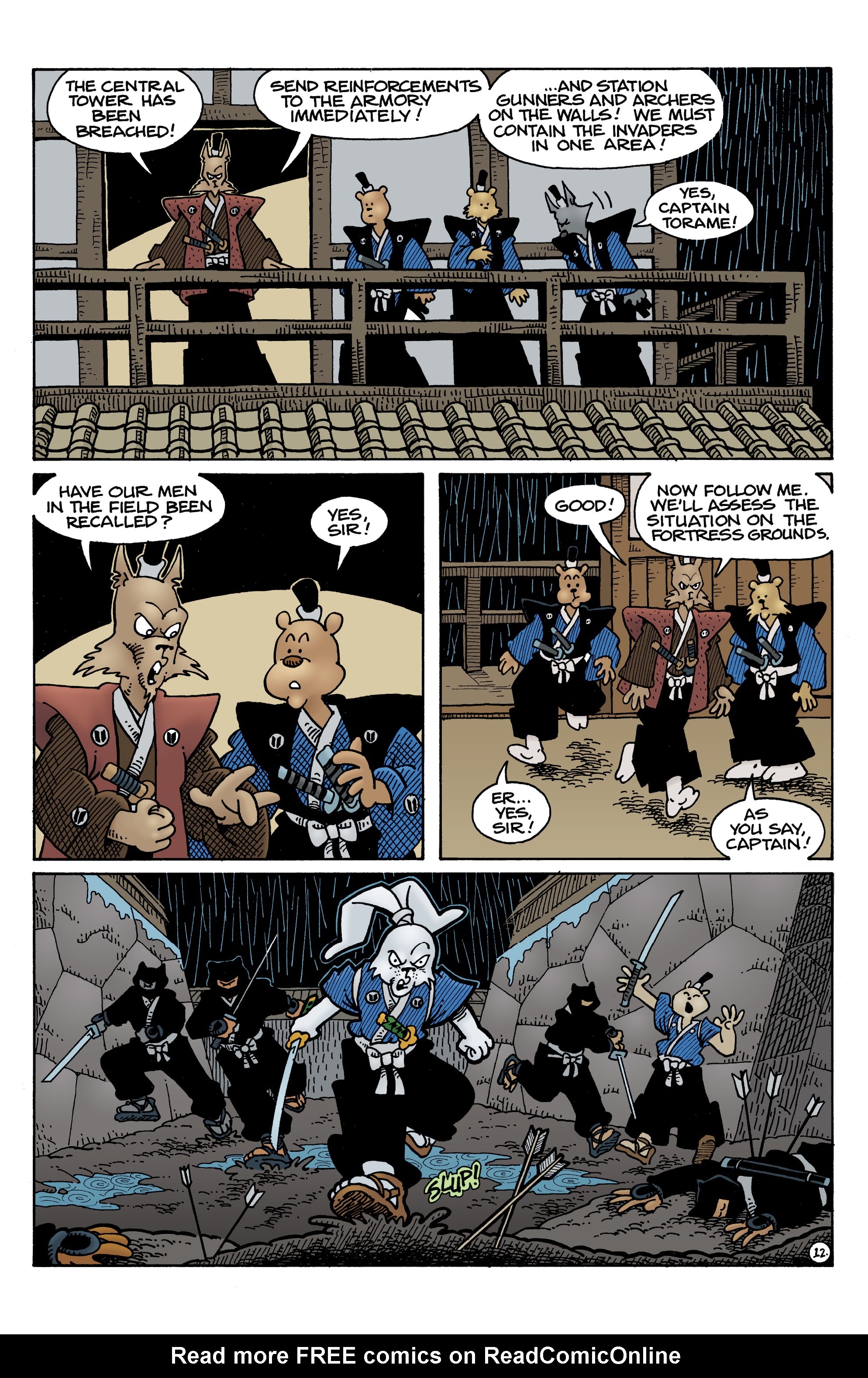 Read online Usagi Yojimbo: The Dragon Bellow Conspiracy comic -  Issue #5 - 13