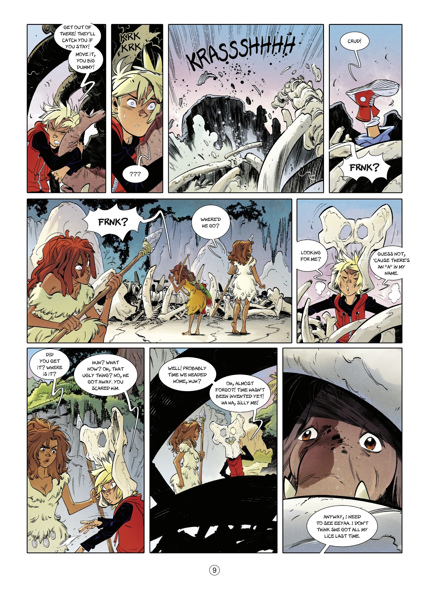 Read online FRNK comic -  Issue #3 - 9