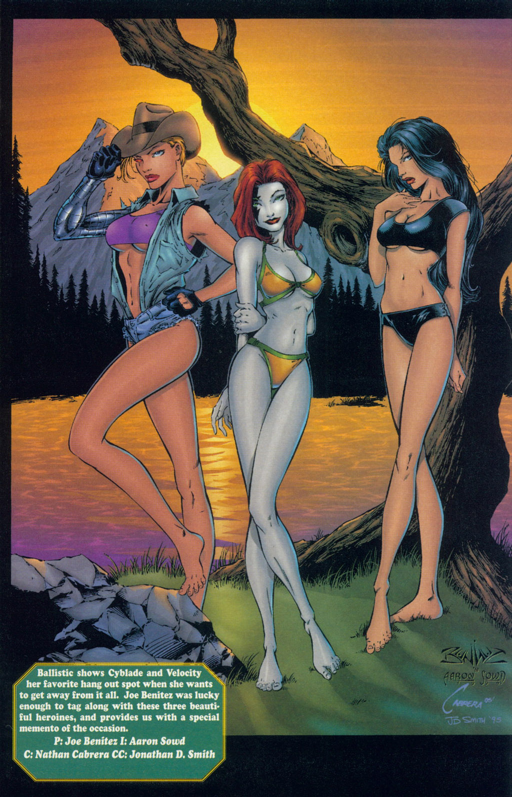 Read online Ballistic Studios Swimsuit Special comic -  Issue #1 - 7