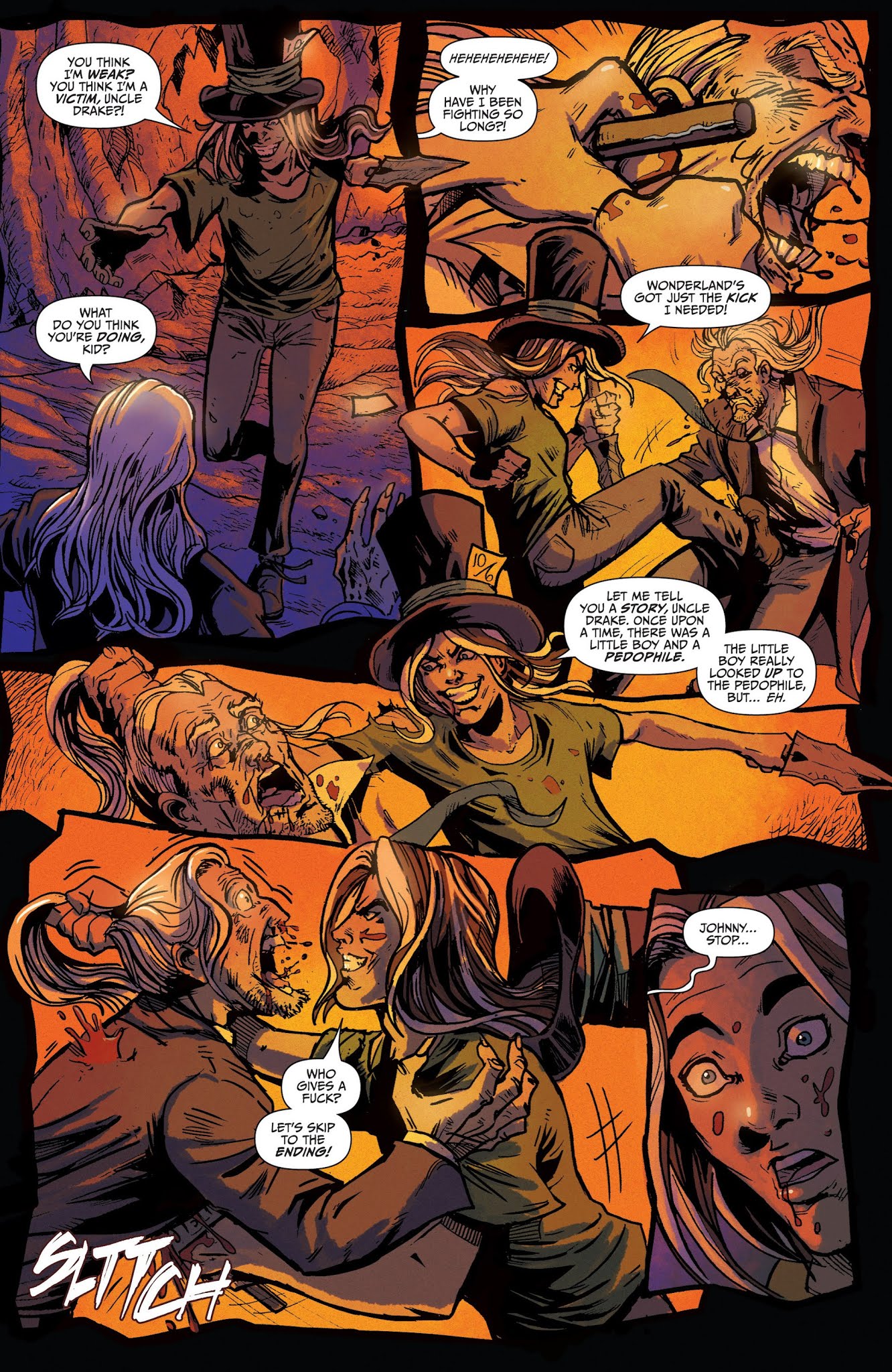 Read online Grimm Fairy Tales presents Wonderland: Through the Looking Glass comic -  Issue #5 - 21
