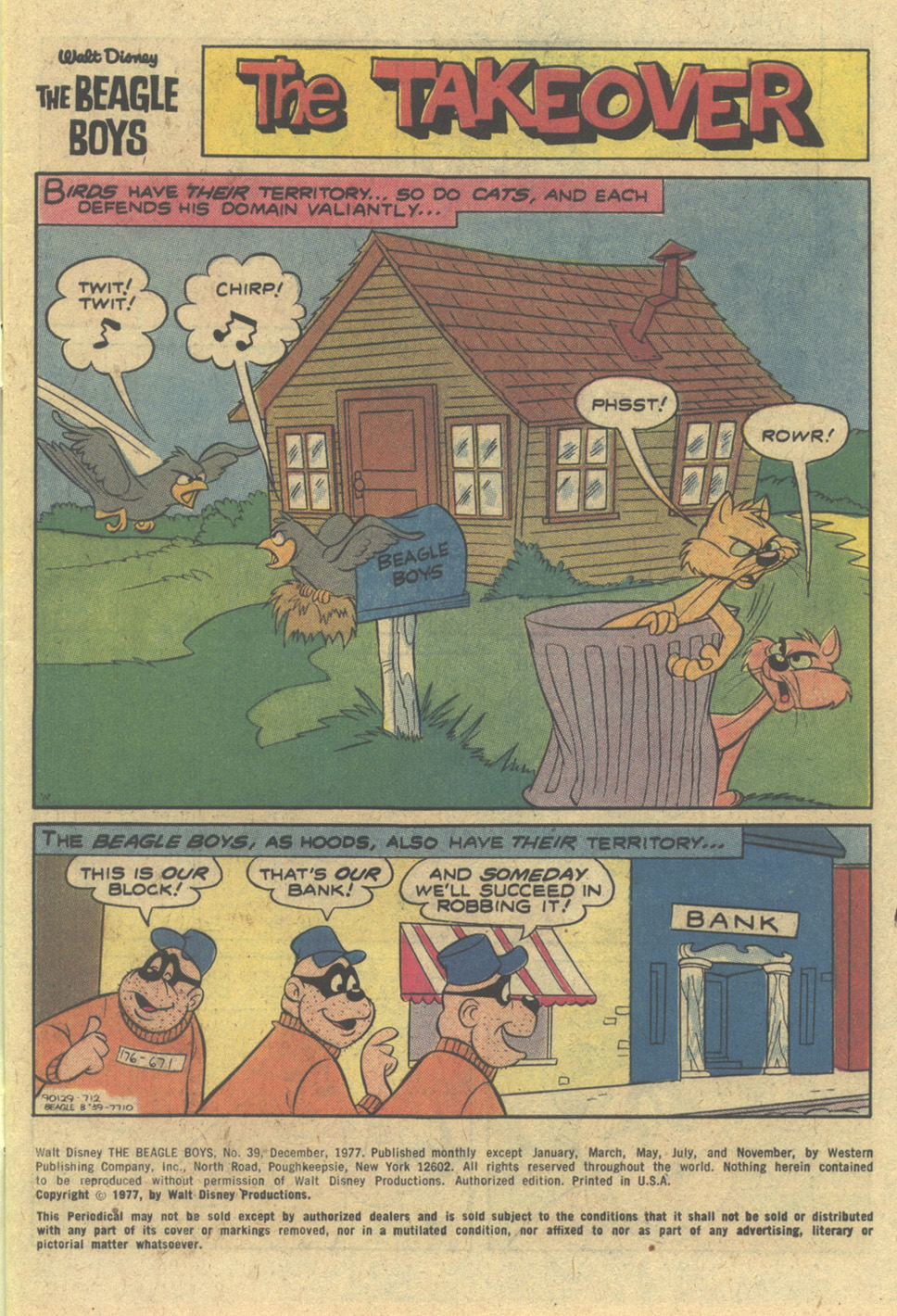 Read online Walt Disney THE BEAGLE BOYS comic -  Issue #39 - 3
