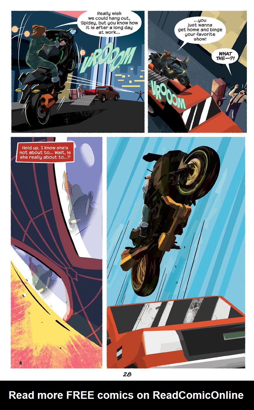 Read online Miles Morales: Shock Waves comic -  Issue # TPB - 32