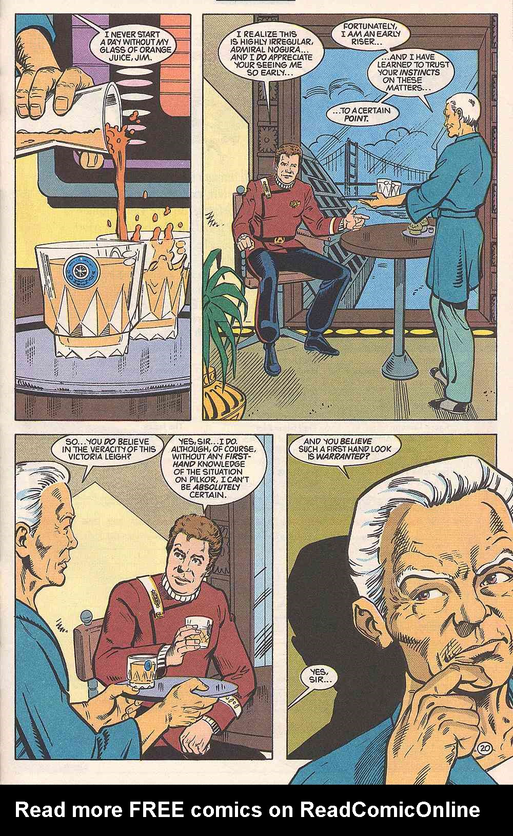 Read online Star Trek (1989) comic -  Issue #26 - 20