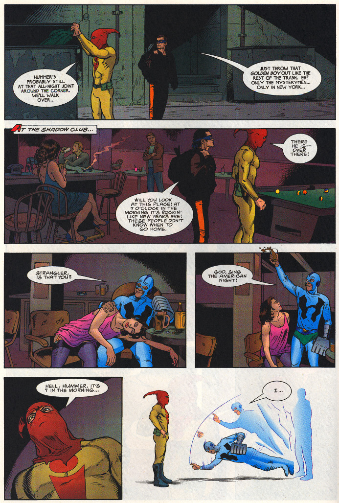 Read online Bob Burden's Original Mysterymen Comics comic -  Issue #1 - 7