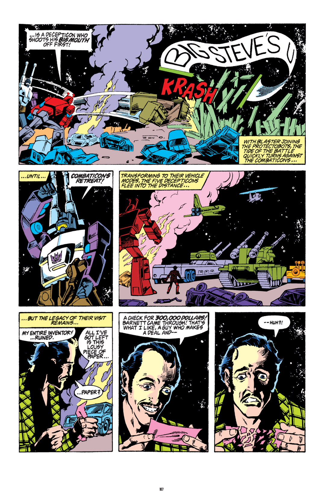 Read online The Transformers Classics comic -  Issue # TPB 3 - 168