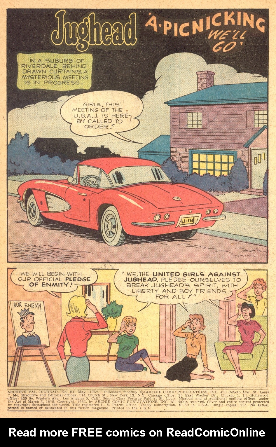 Read online Archie's Pal Jughead comic -  Issue #84 - 3
