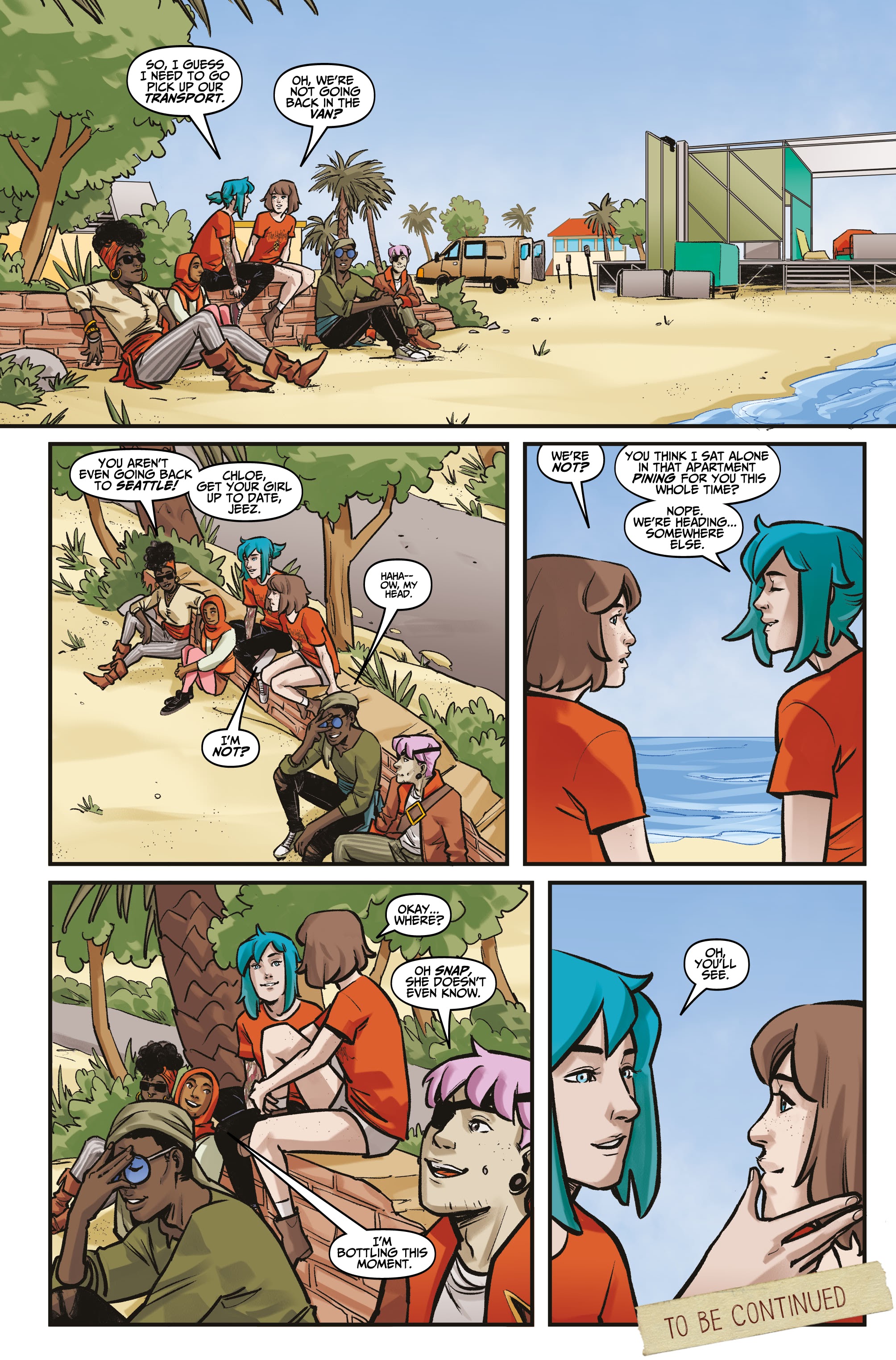 Read online Life is Strange: Settling Dust comic -  Issue #2 - 29