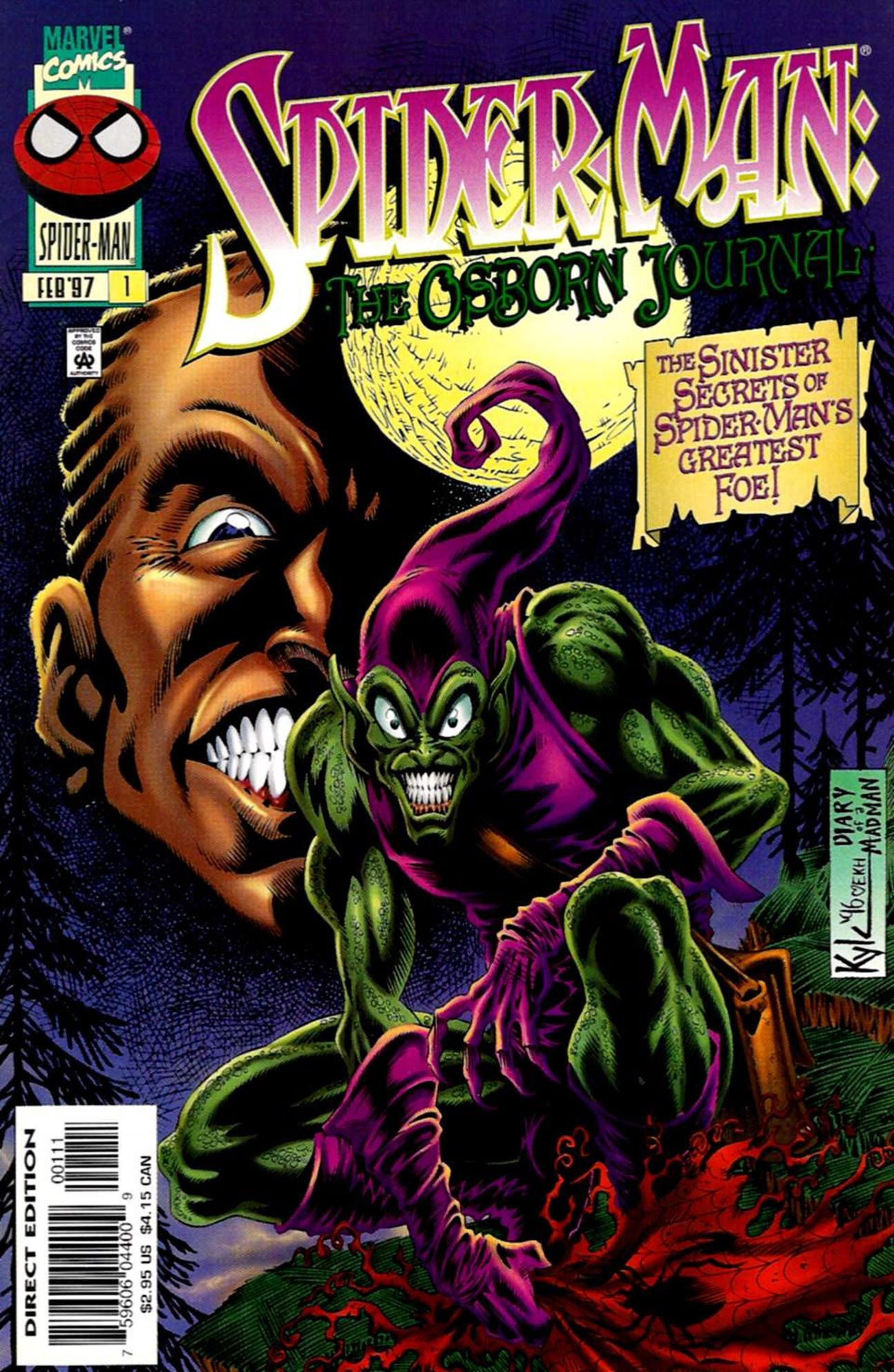 Read online Spider-Man: The Osborn Journal comic -  Issue # Full - 1