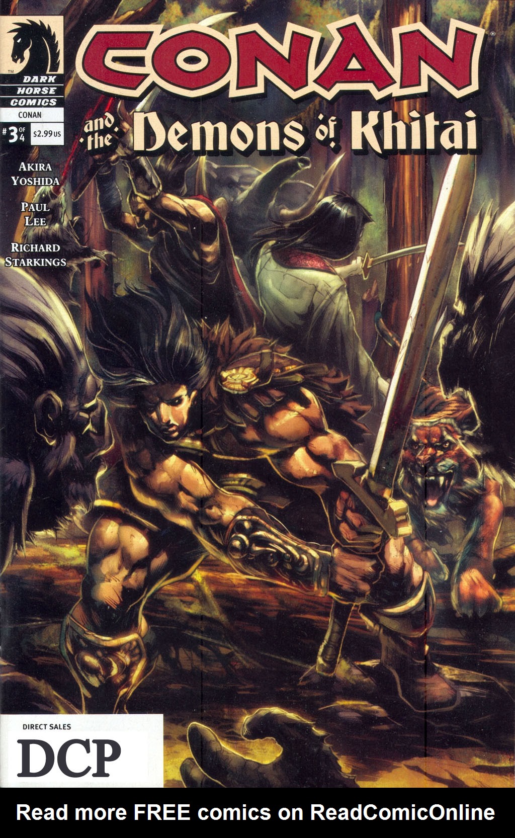 Read online Conan and the Demons of Khitai comic -  Issue #3 - 1