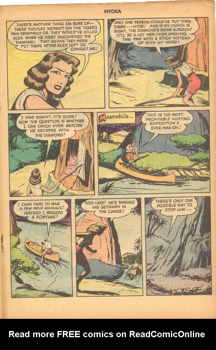 Read online Nyoka the Jungle Girl (1945) comic -  Issue #26 - 25